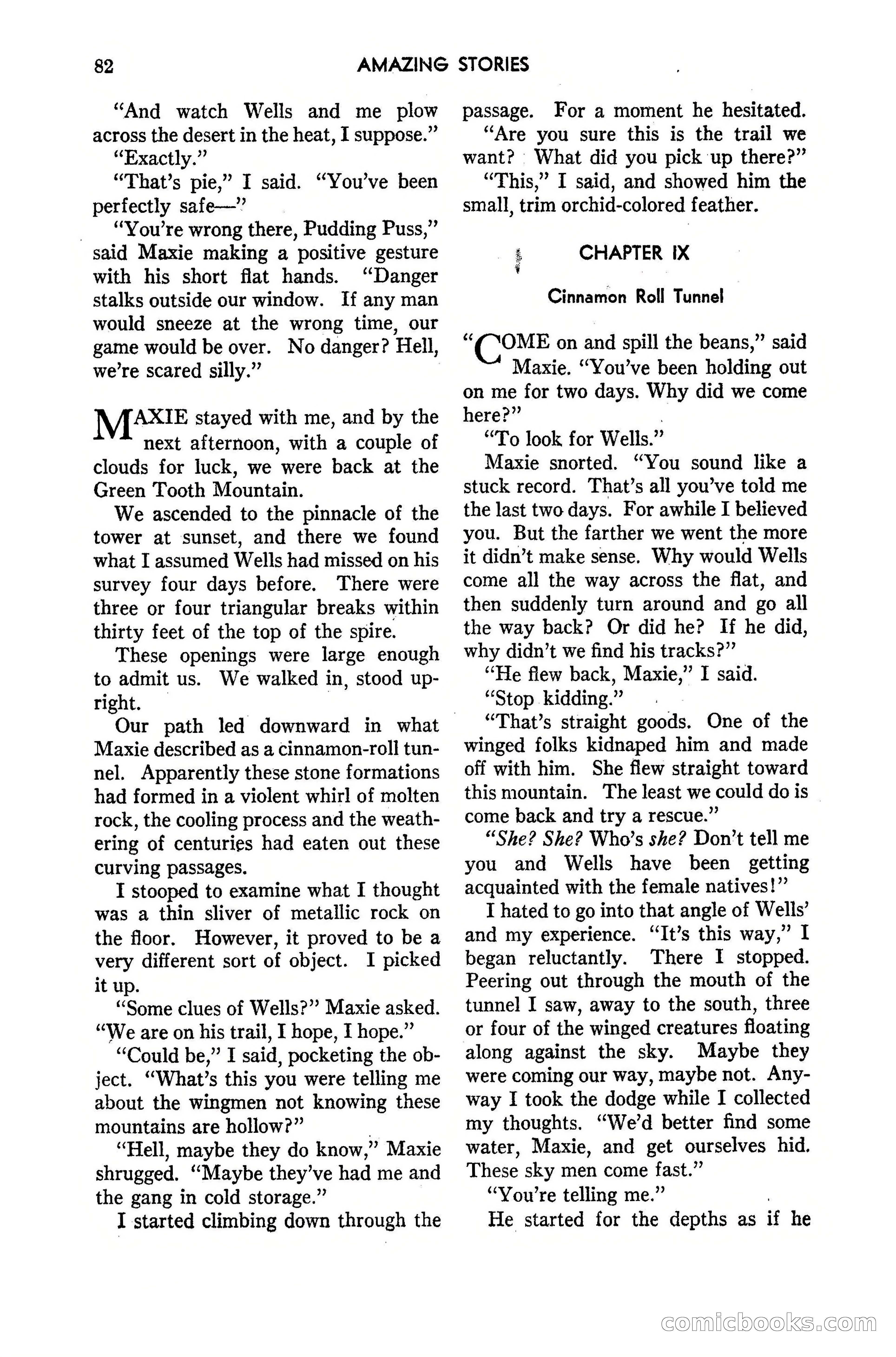 Amazing Stories, May 1947 — page 82 of 180