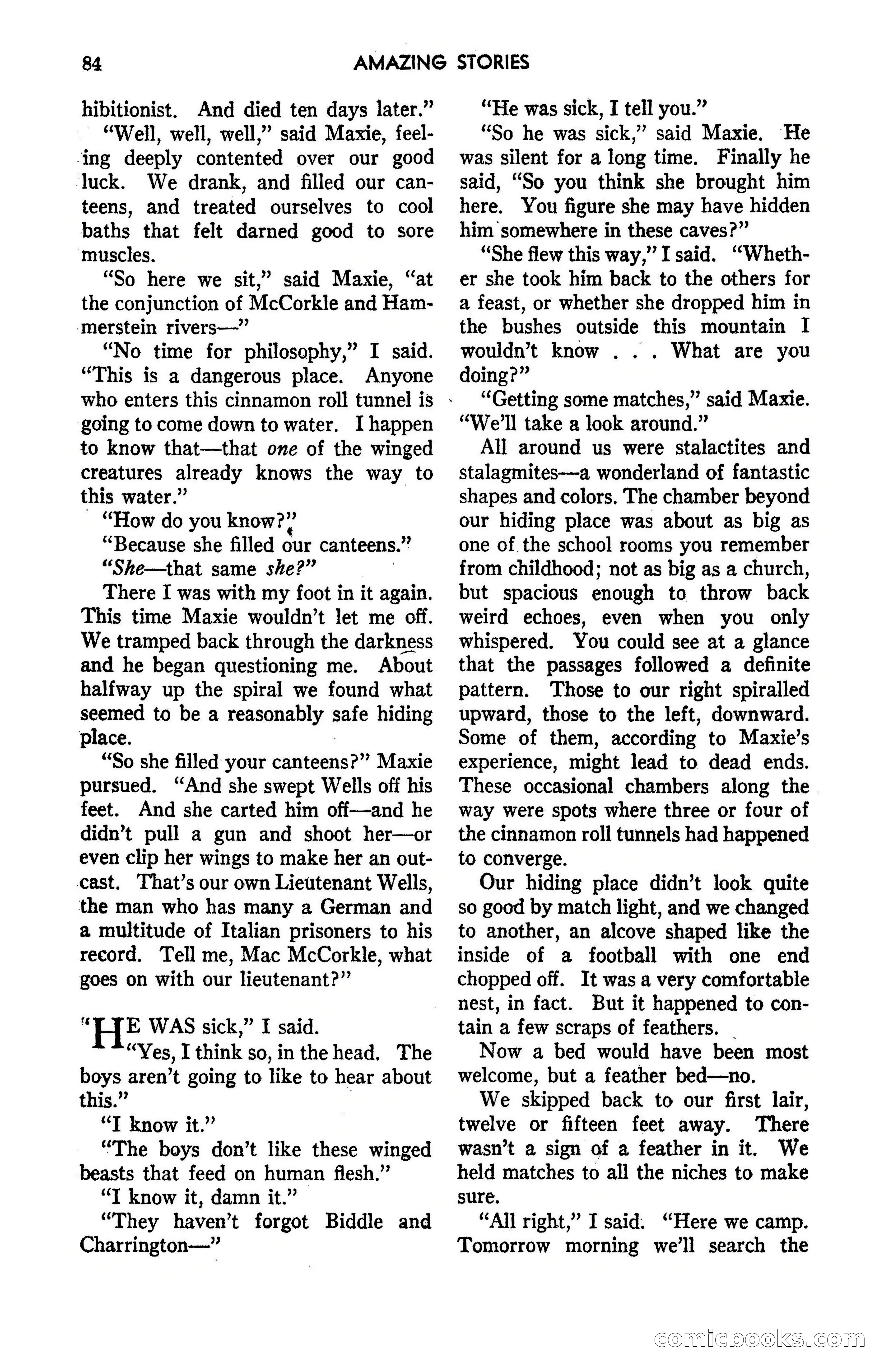 Amazing Stories, May 1947 — page 84 of 180