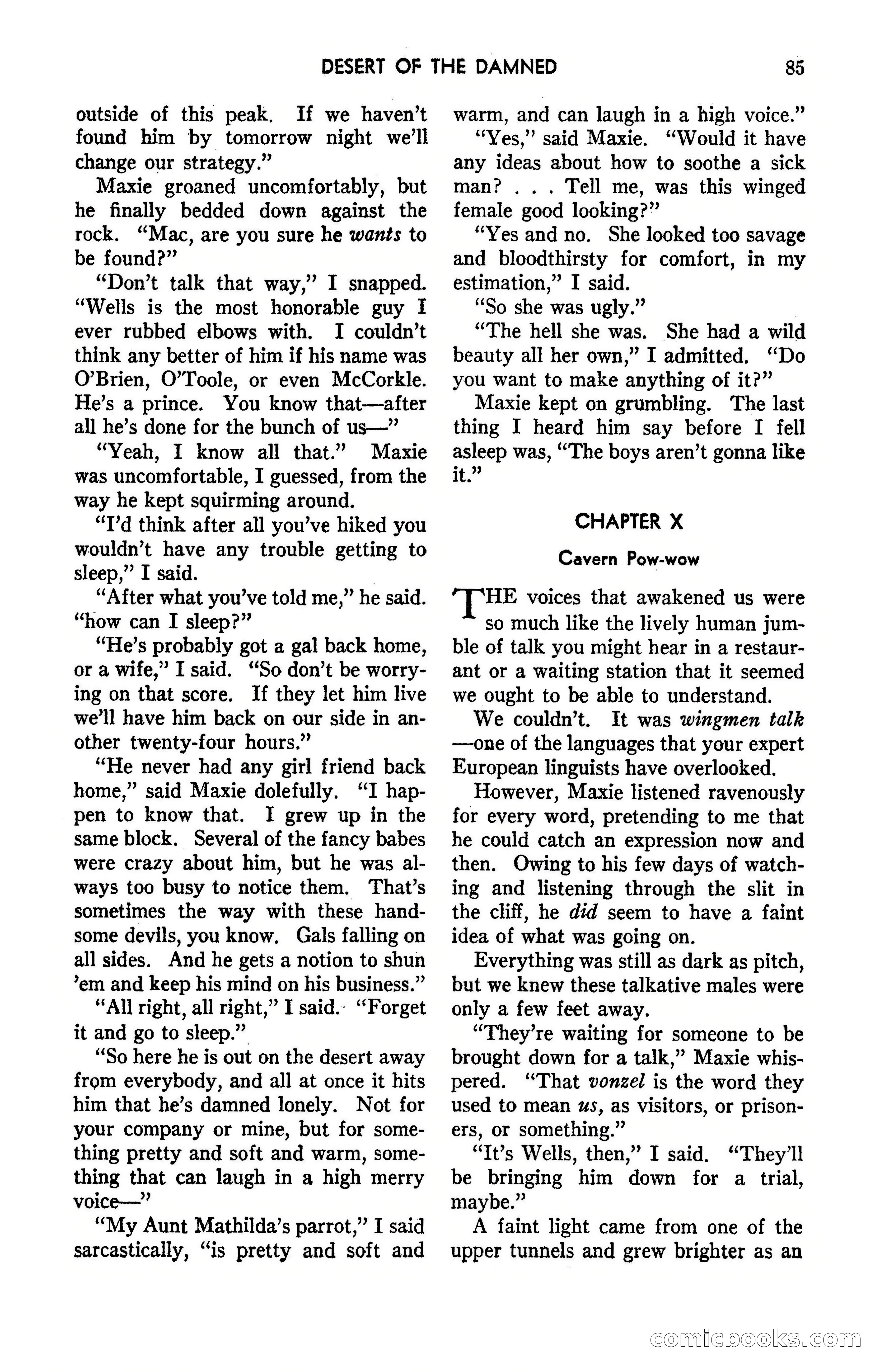 Amazing Stories, May 1947 — page 85 of 180