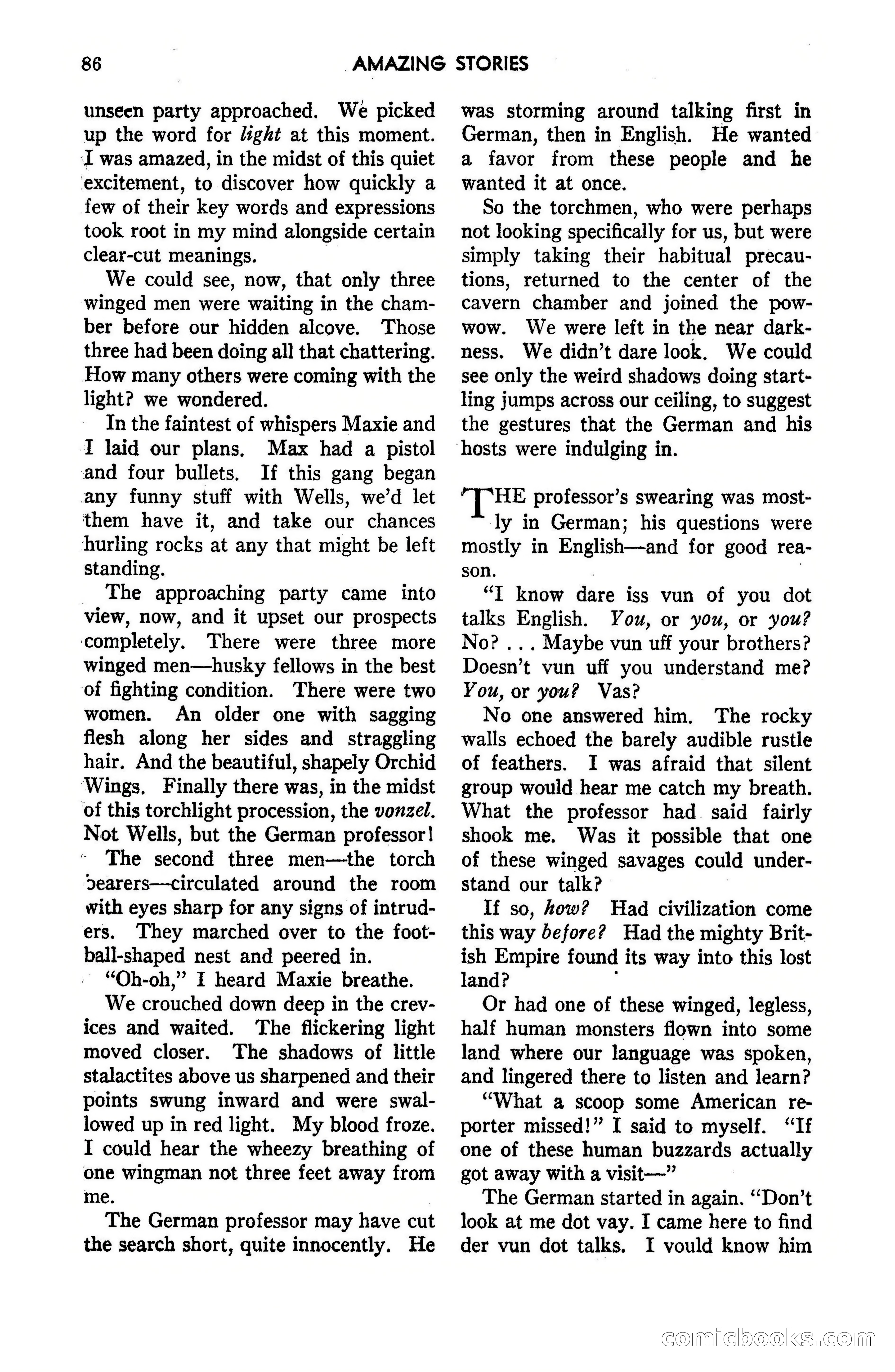 Amazing Stories, May 1947 — page 86 of 180
