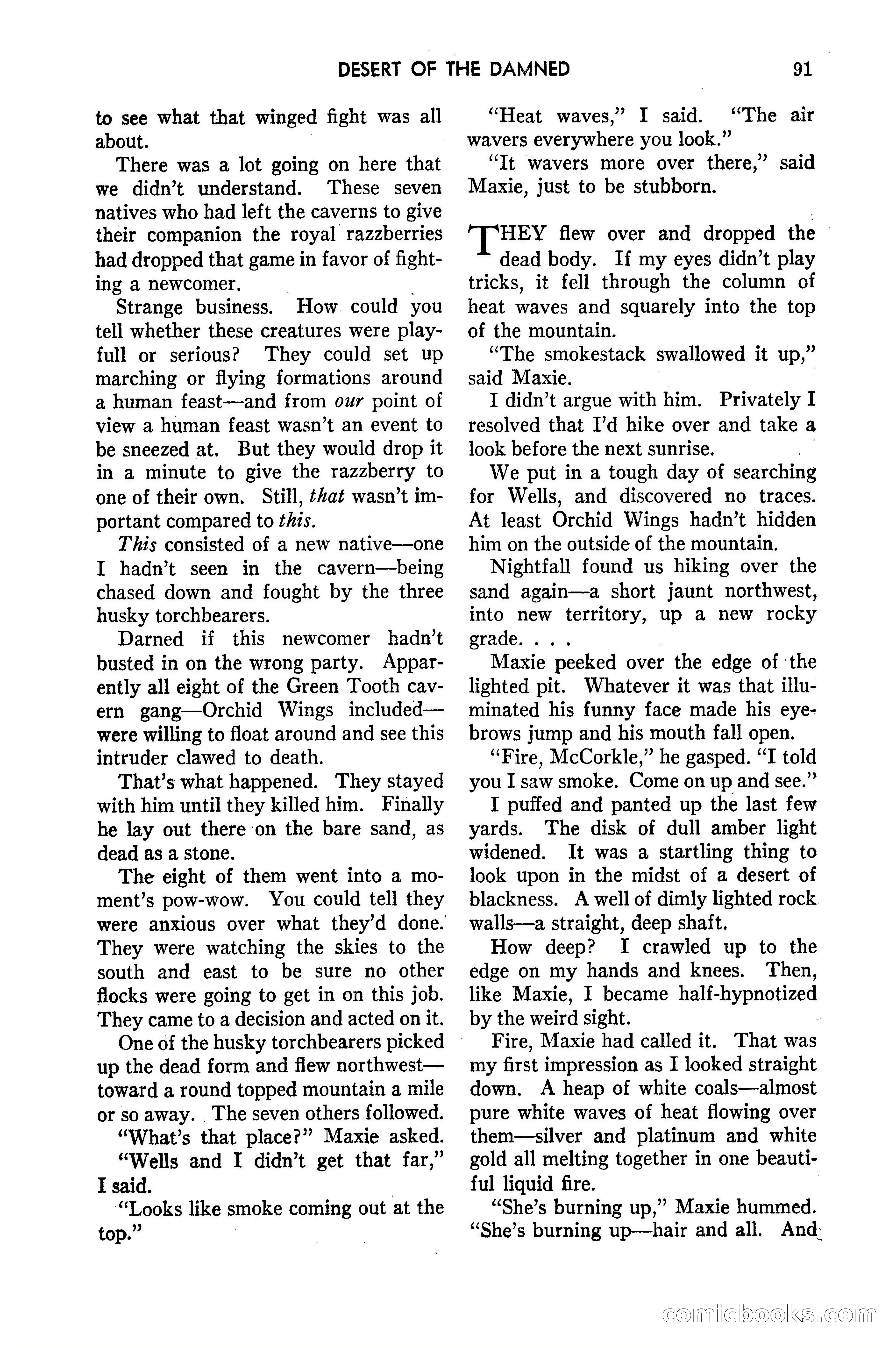 Amazing Stories, May 1947 — page 91 of 180