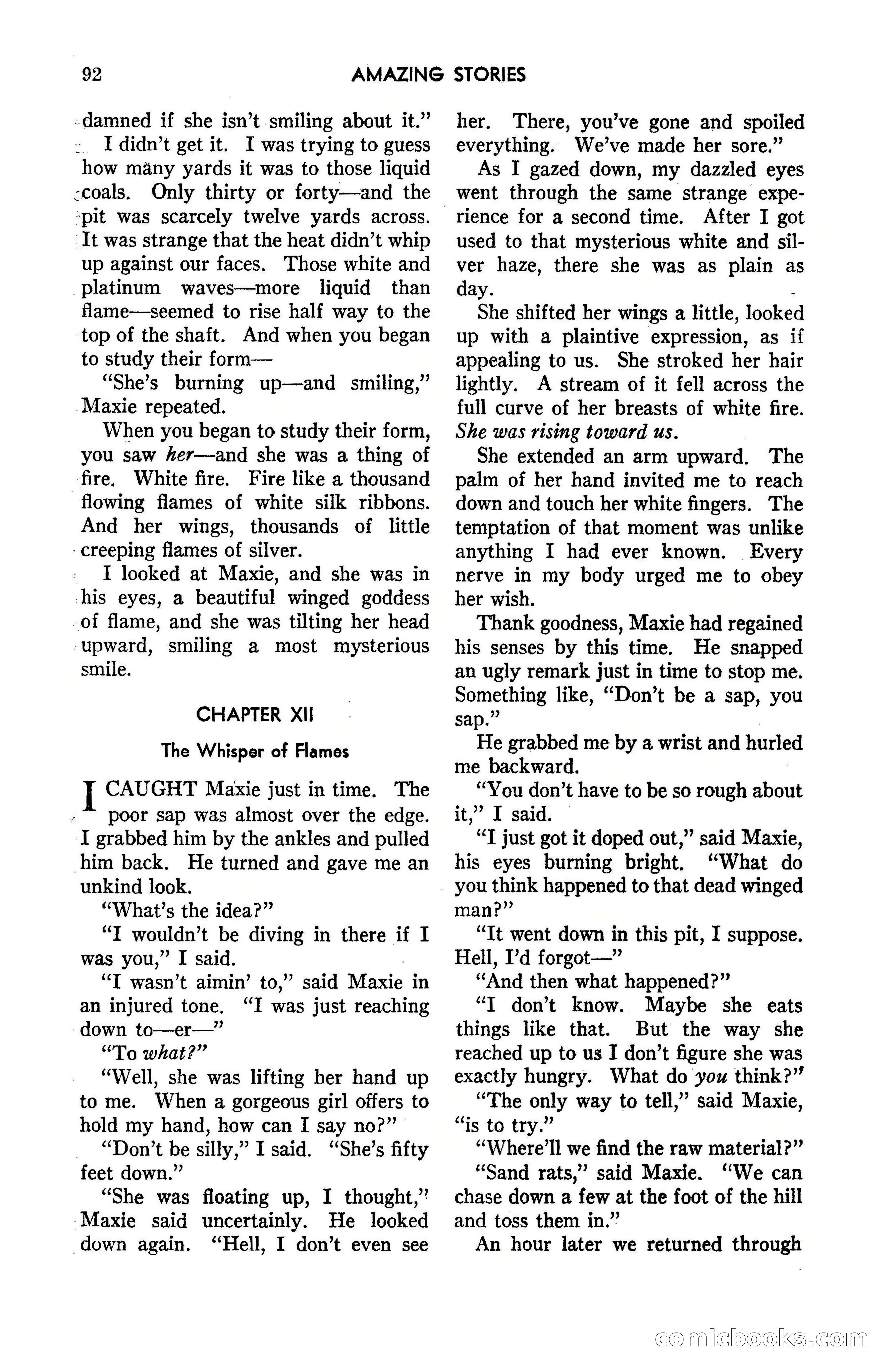 Amazing Stories, May 1947 — page 92 of 180