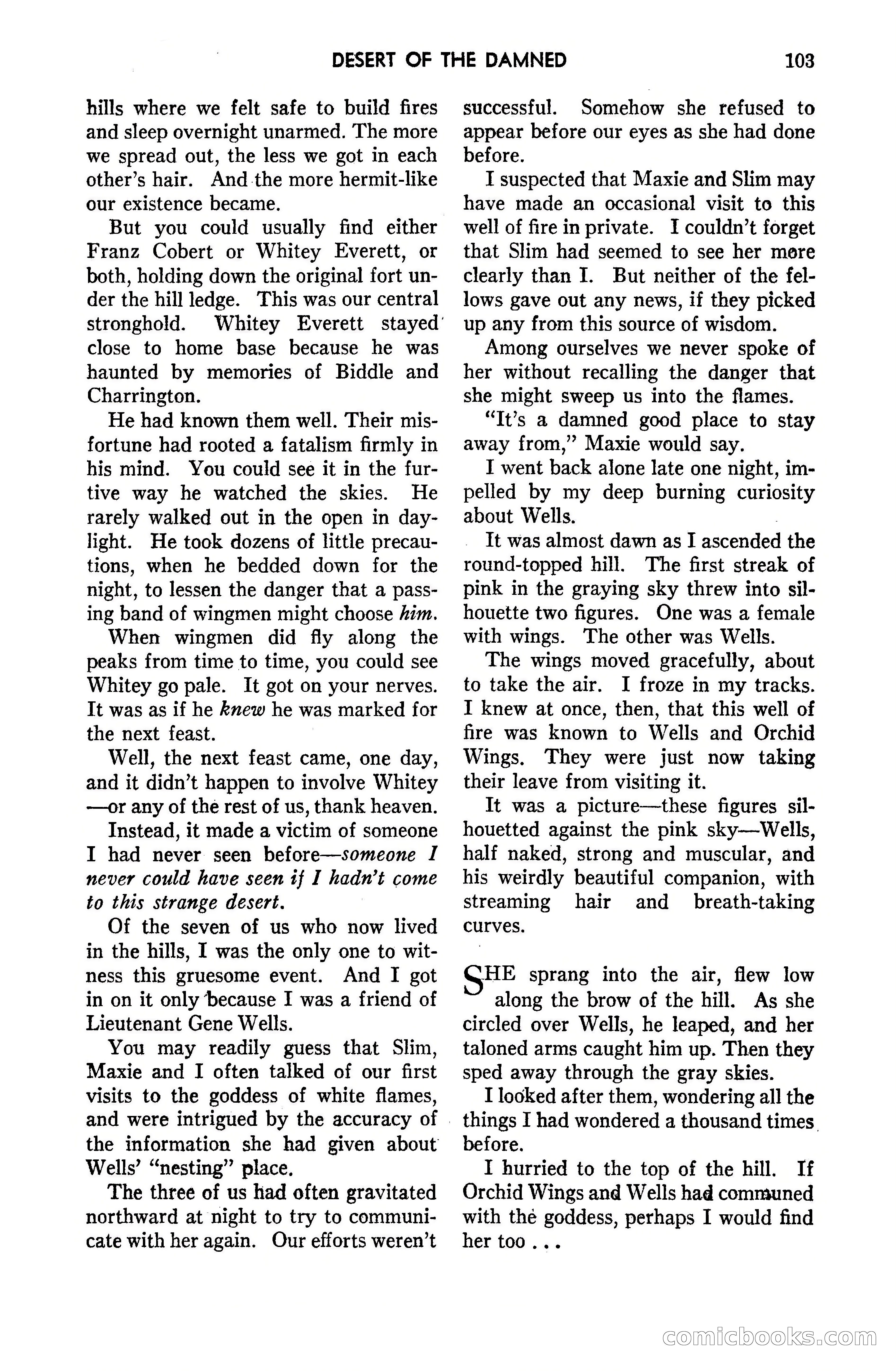 Amazing Stories, May 1947 — page 103 of 180