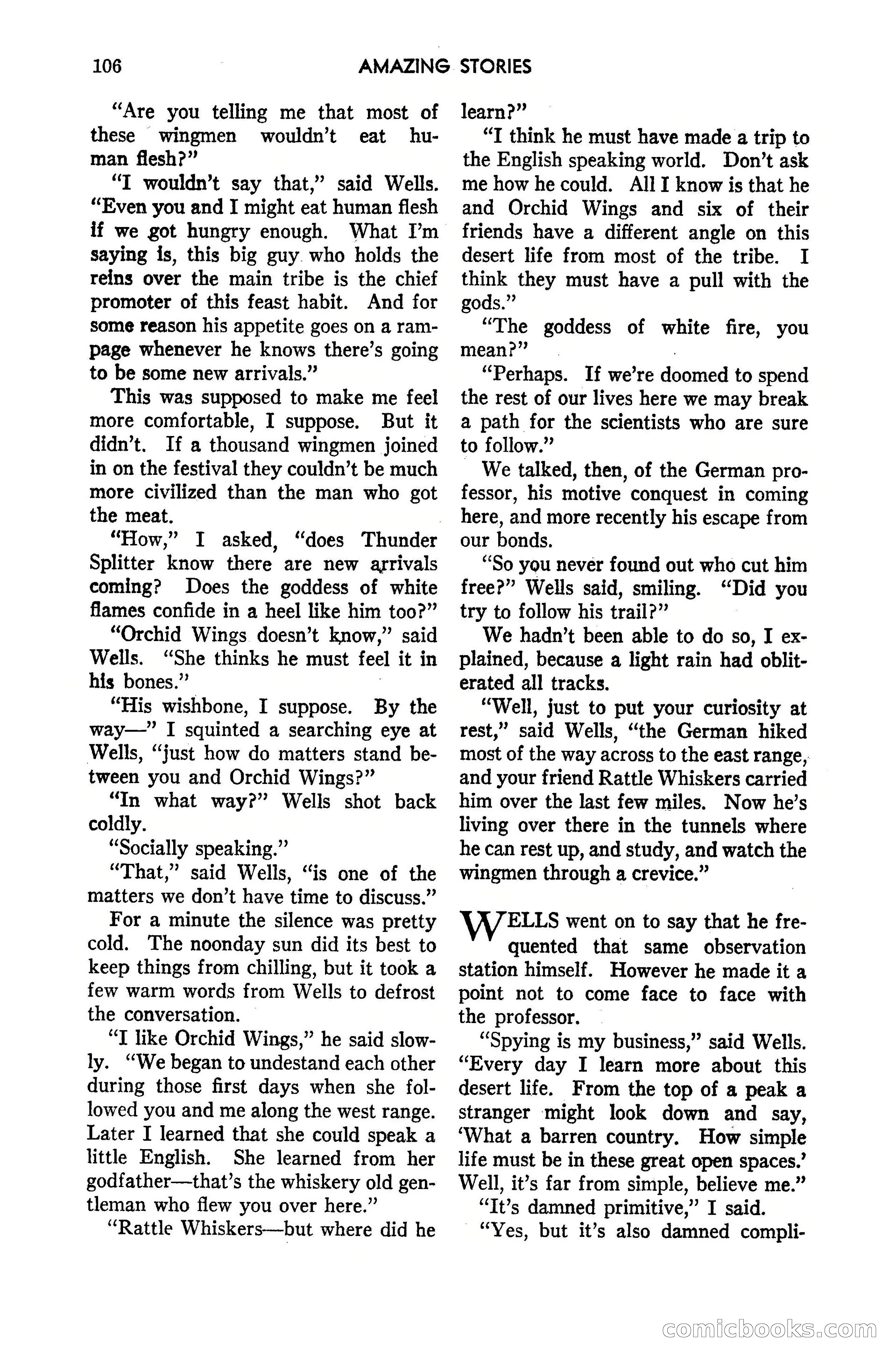 Amazing Stories, May 1947 — page 106 of 180