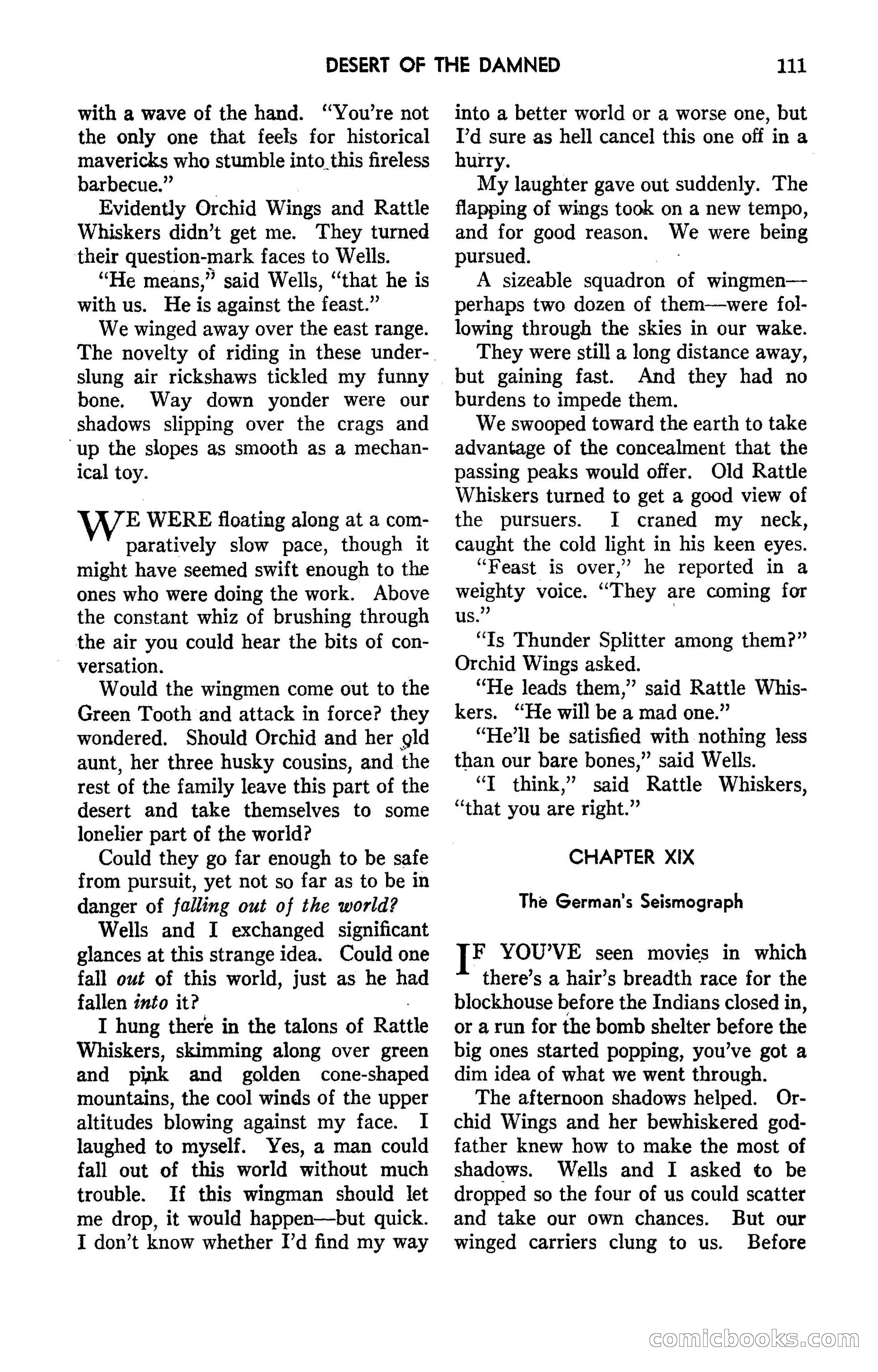 Amazing Stories, May 1947 — page 111 of 180