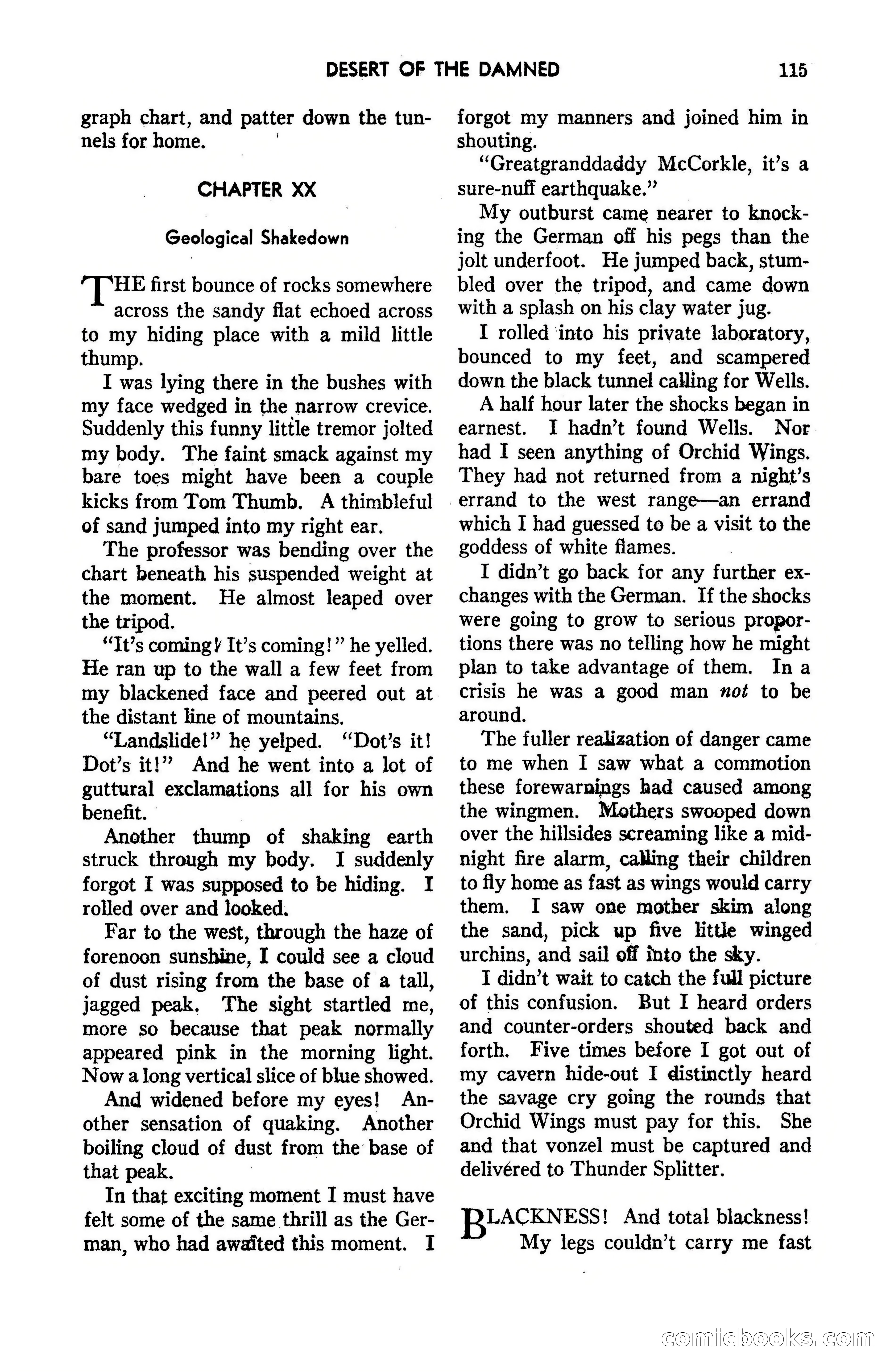 Amazing Stories, May 1947 — page 115 of 180