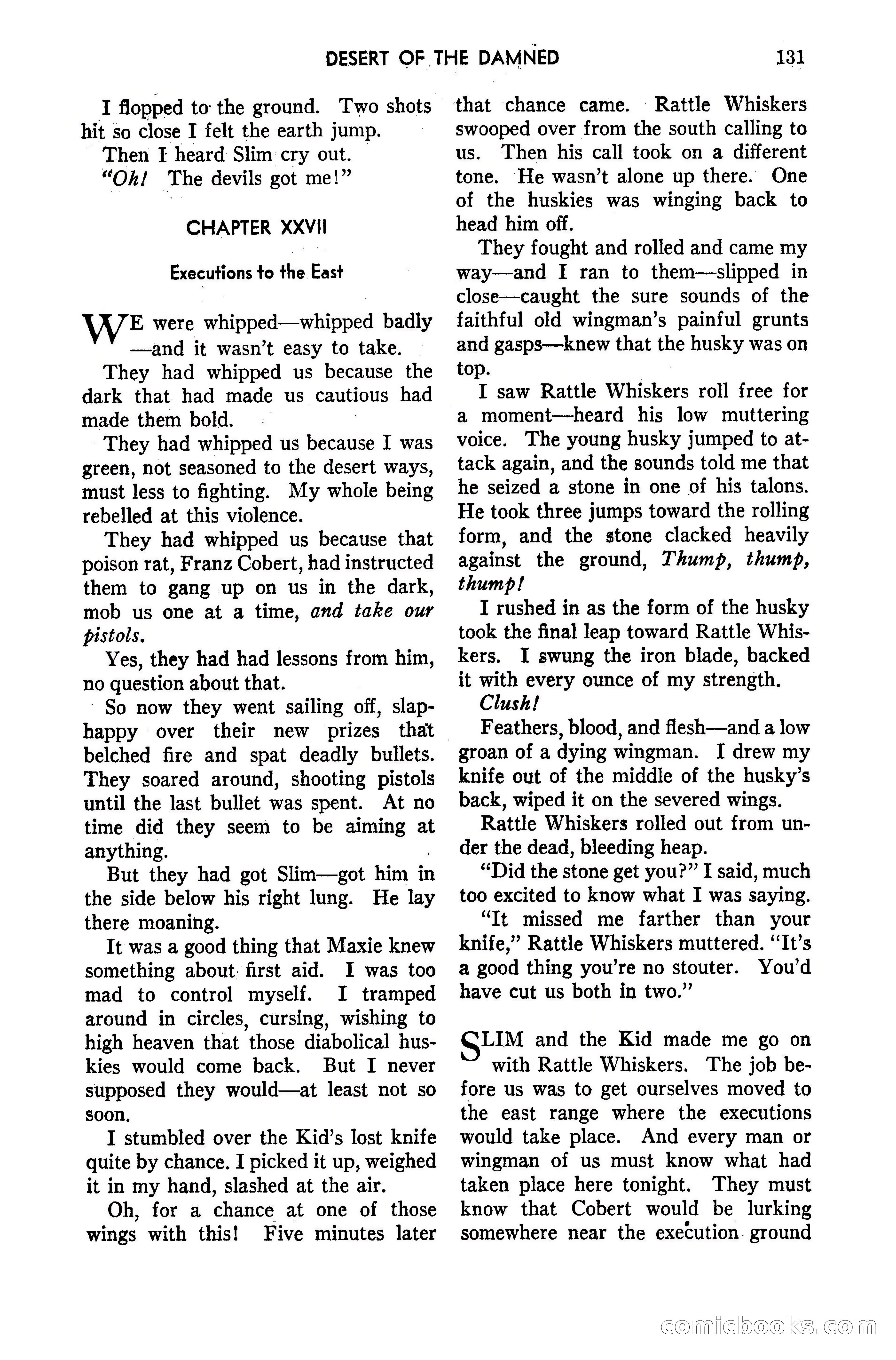 Amazing Stories, May 1947 — page 131 of 180