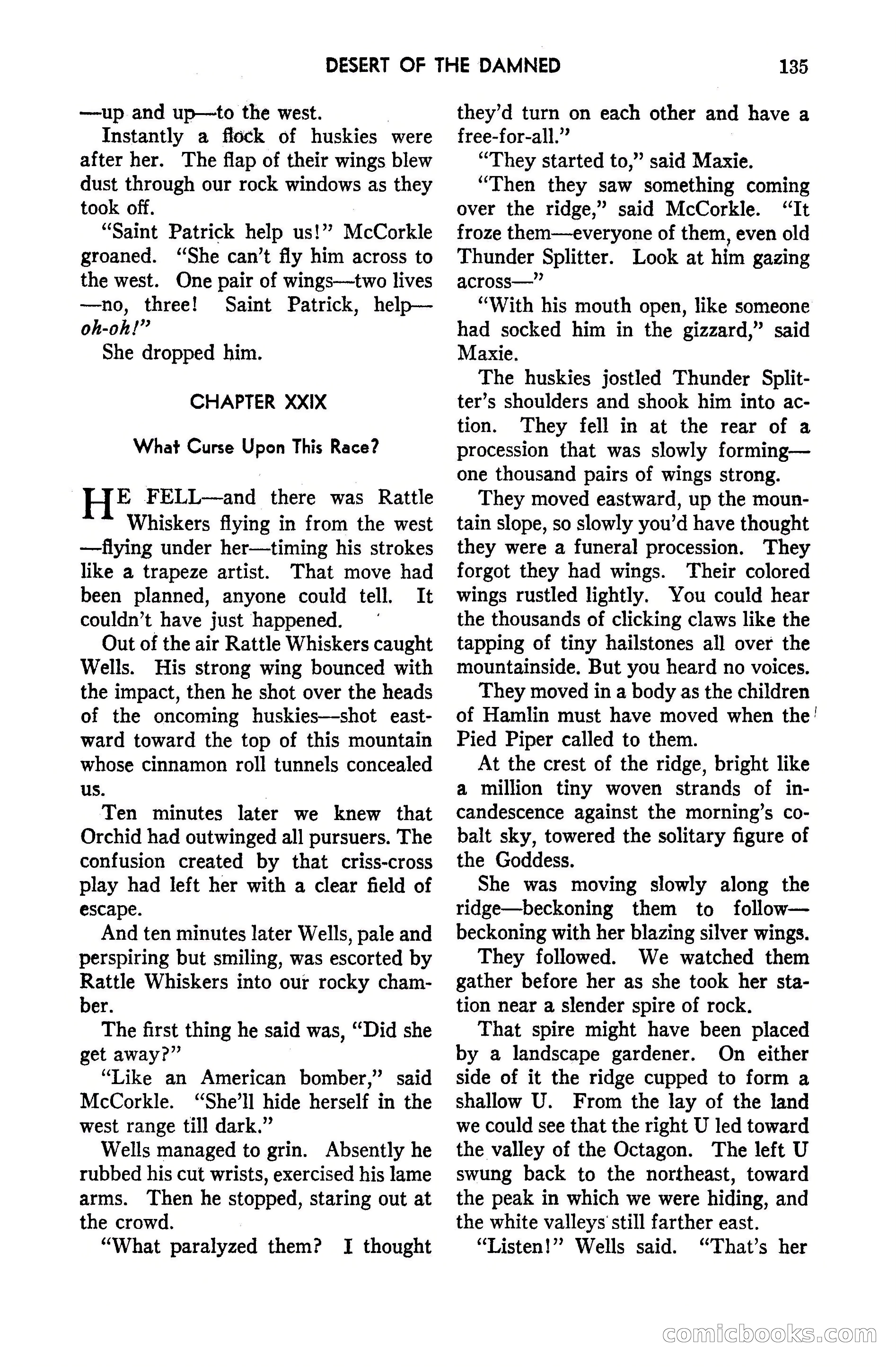 Amazing Stories, May 1947 — page 135 of 180