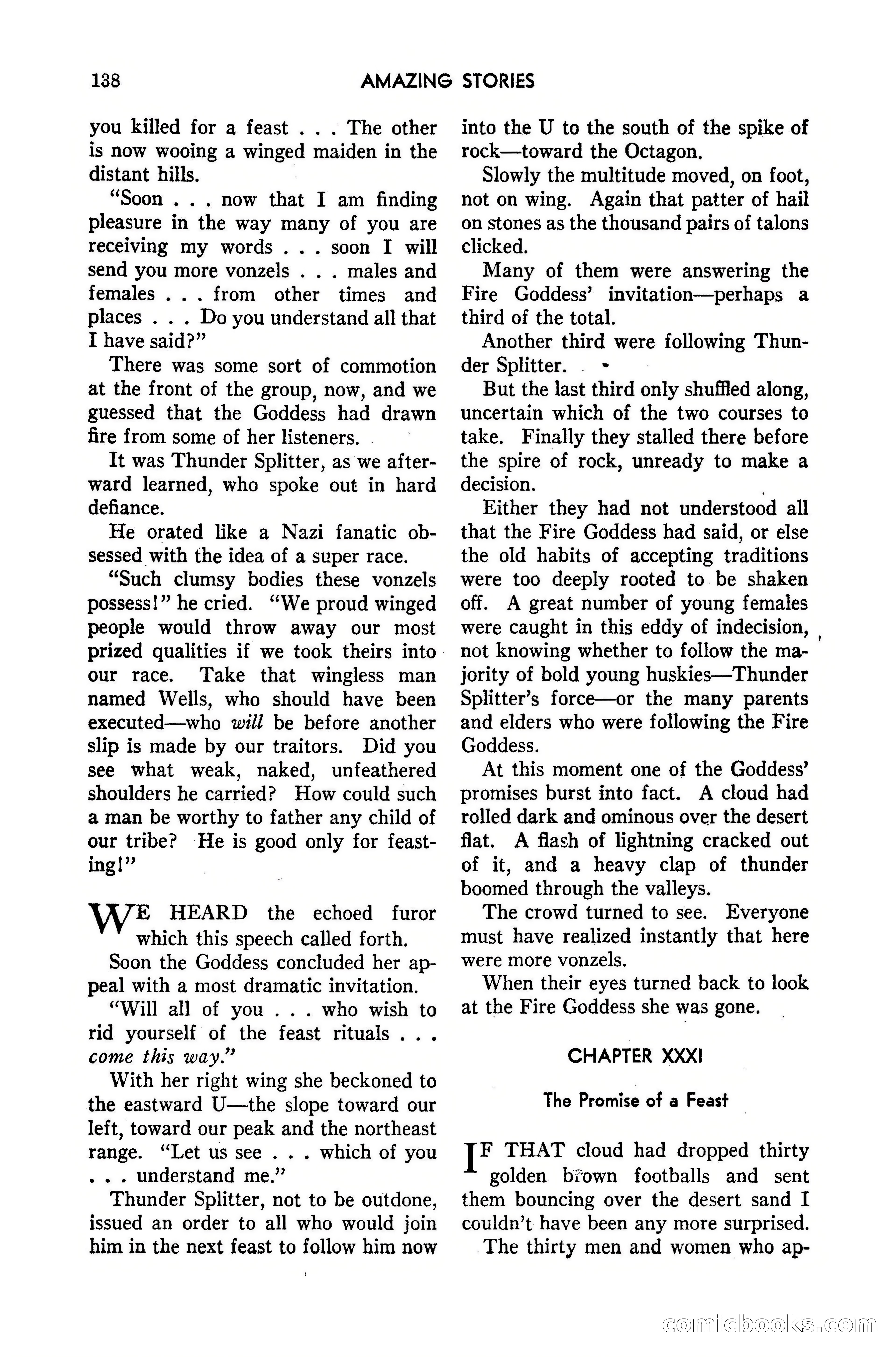 Amazing Stories, May 1947 — page 138 of 180