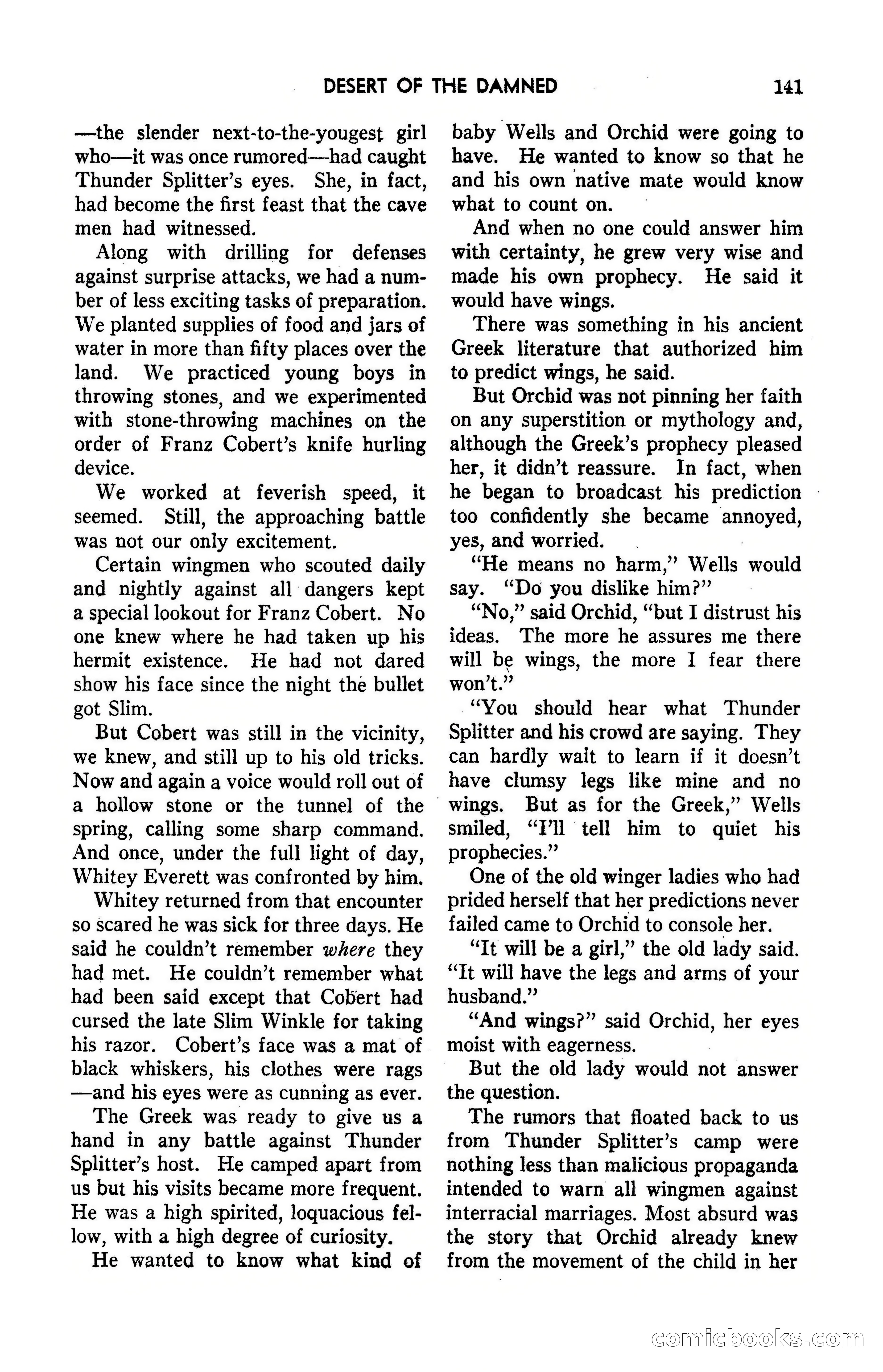 Amazing Stories, May 1947 — page 141 of 180