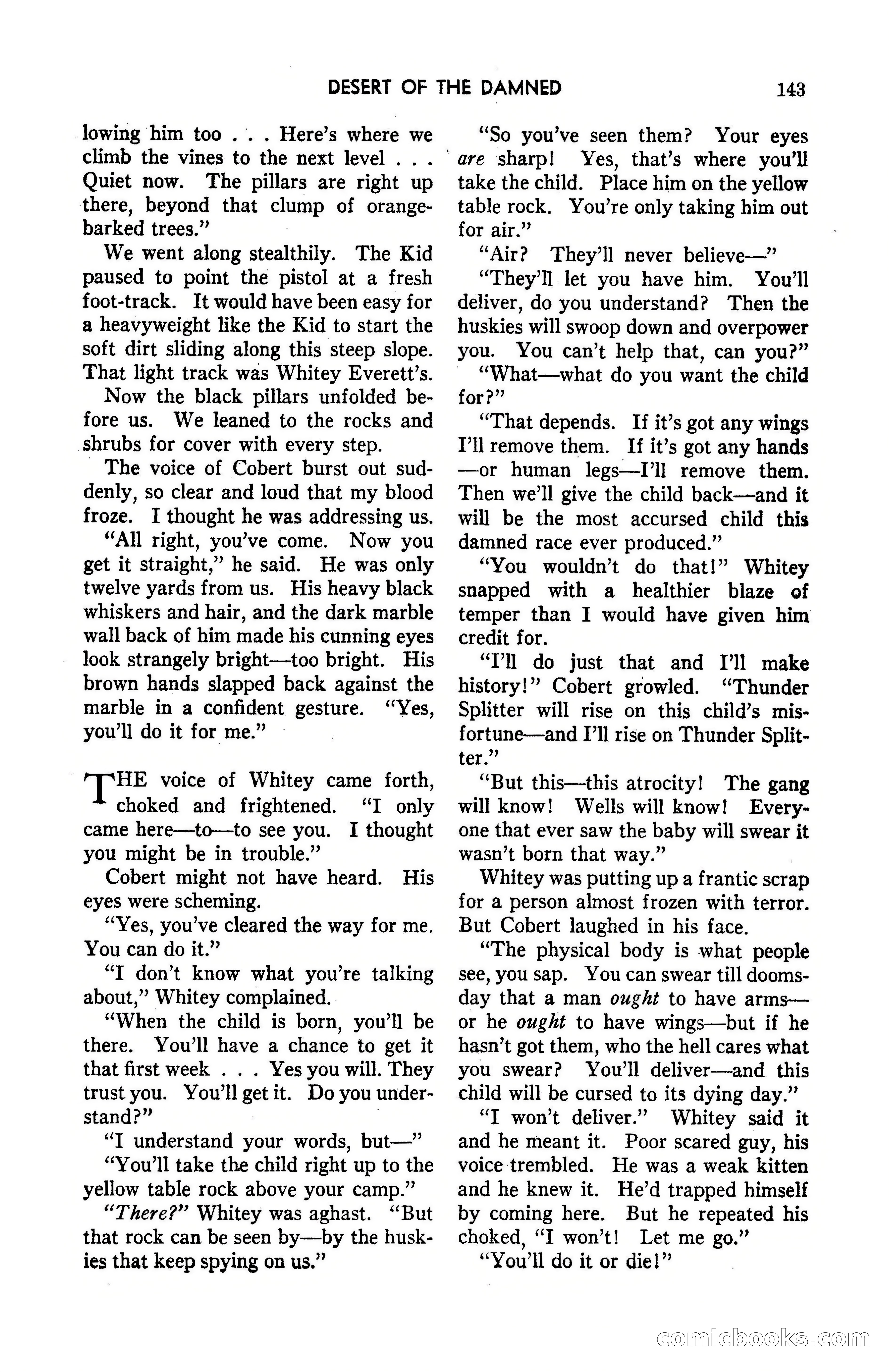 Amazing Stories, May 1947 — page 143 of 180