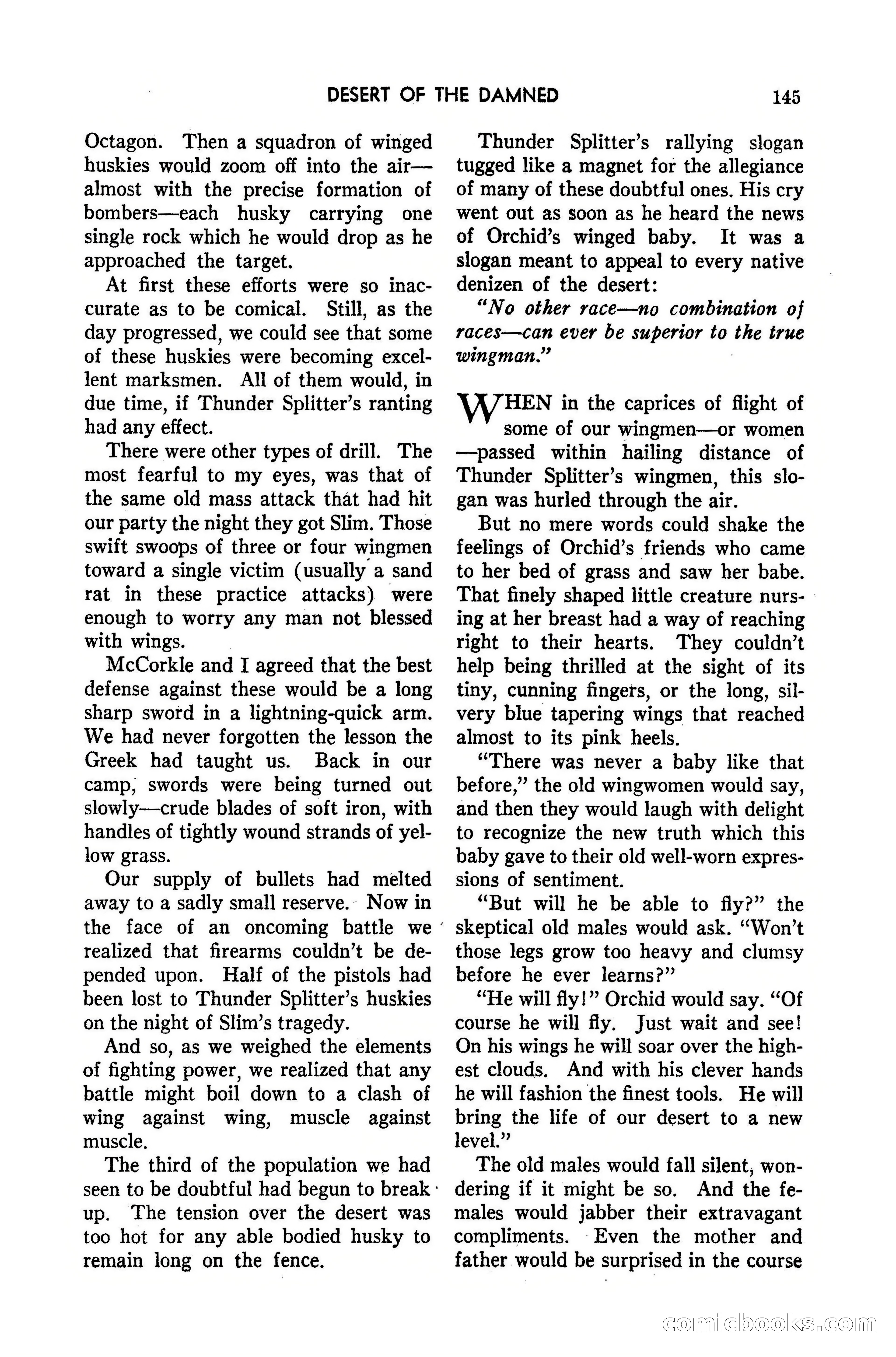 Amazing Stories, May 1947 — page 145 of 180