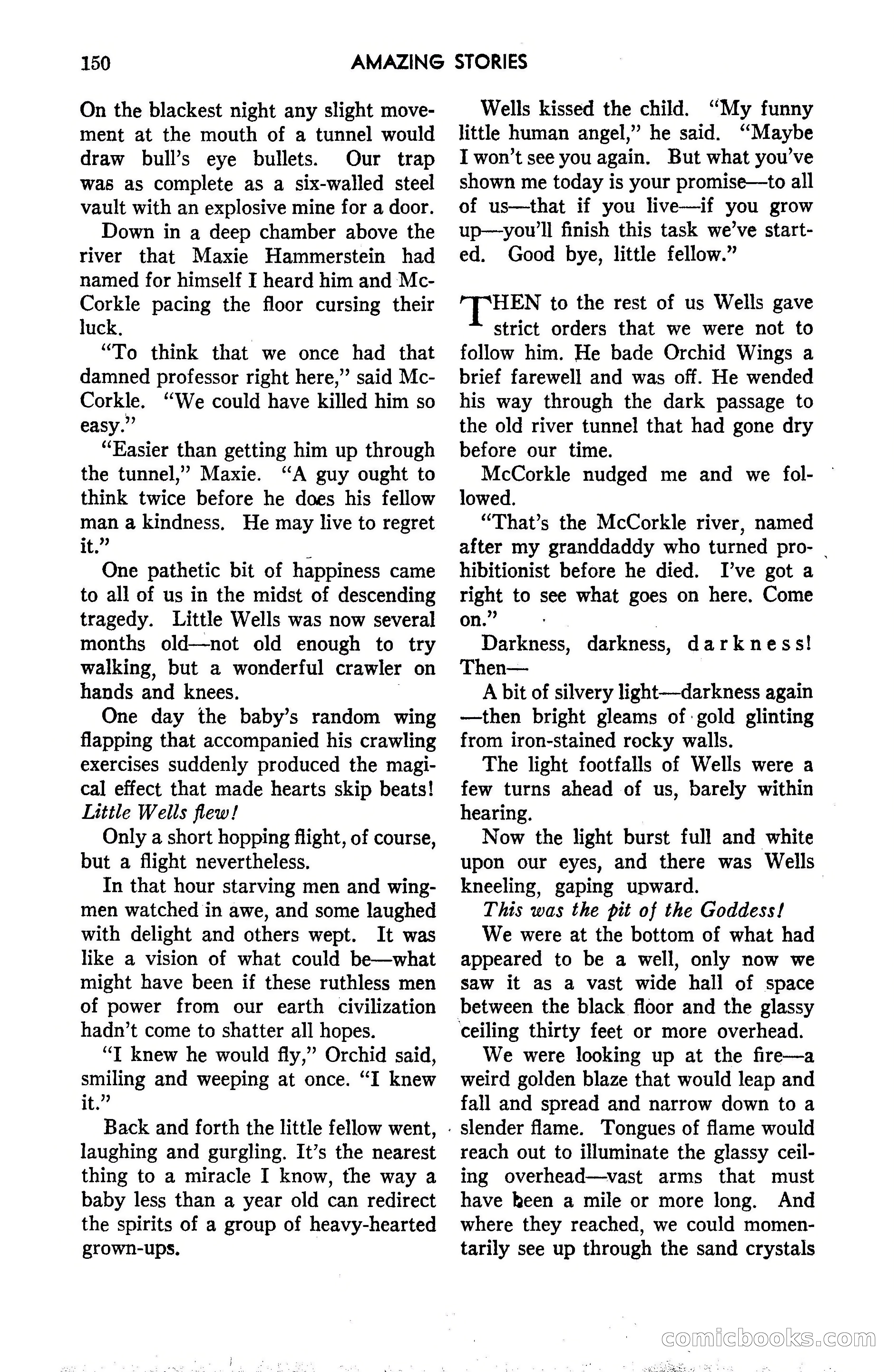 Amazing Stories, May 1947 — page 150 of 180