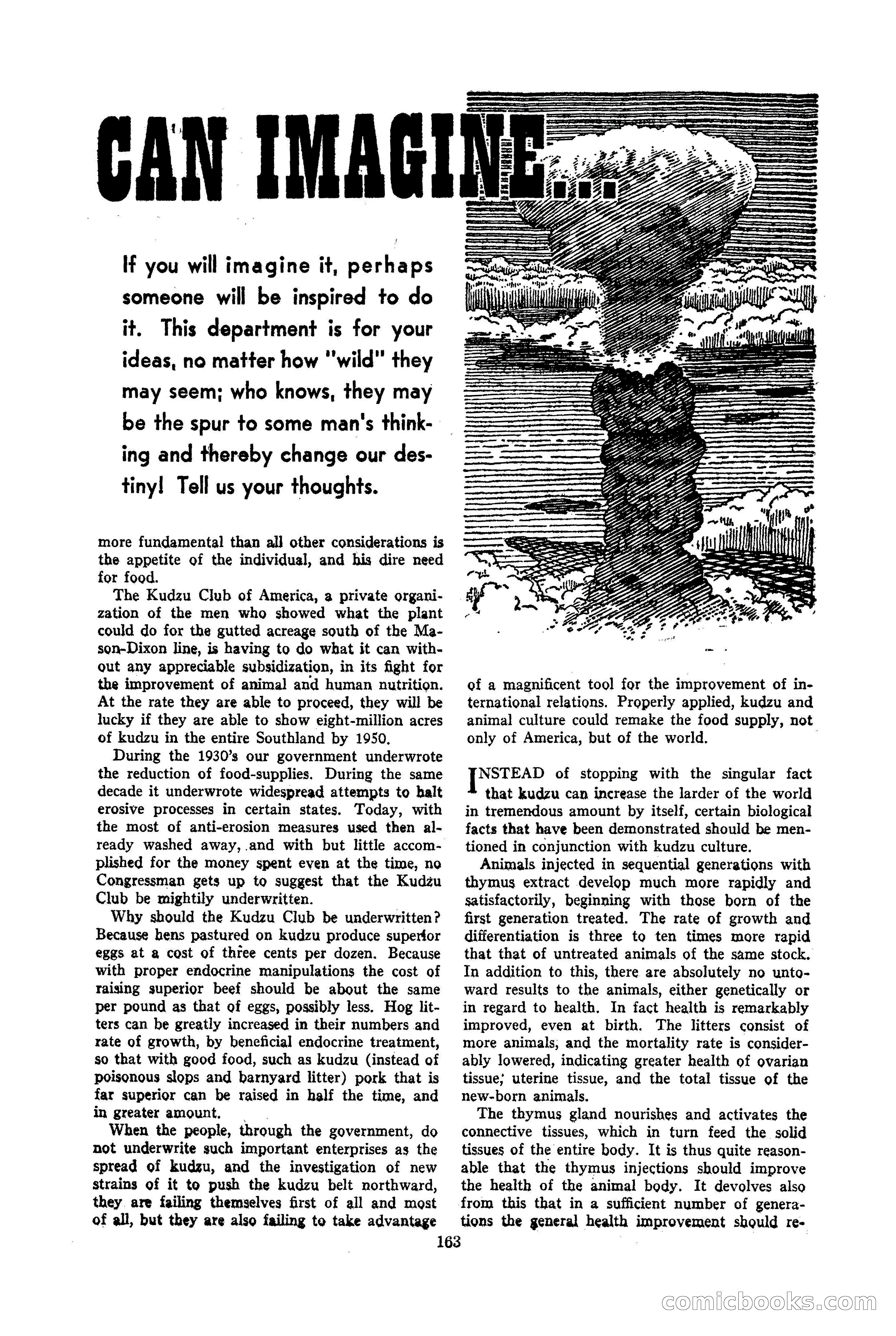 Amazing Stories, May 1947 — page 163 of 180