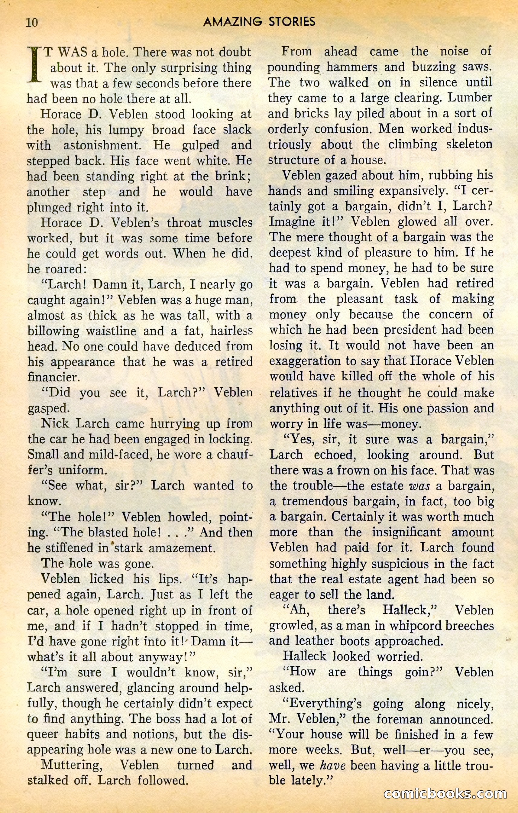 Amazing Stories, August 1948 — page 9 of 161