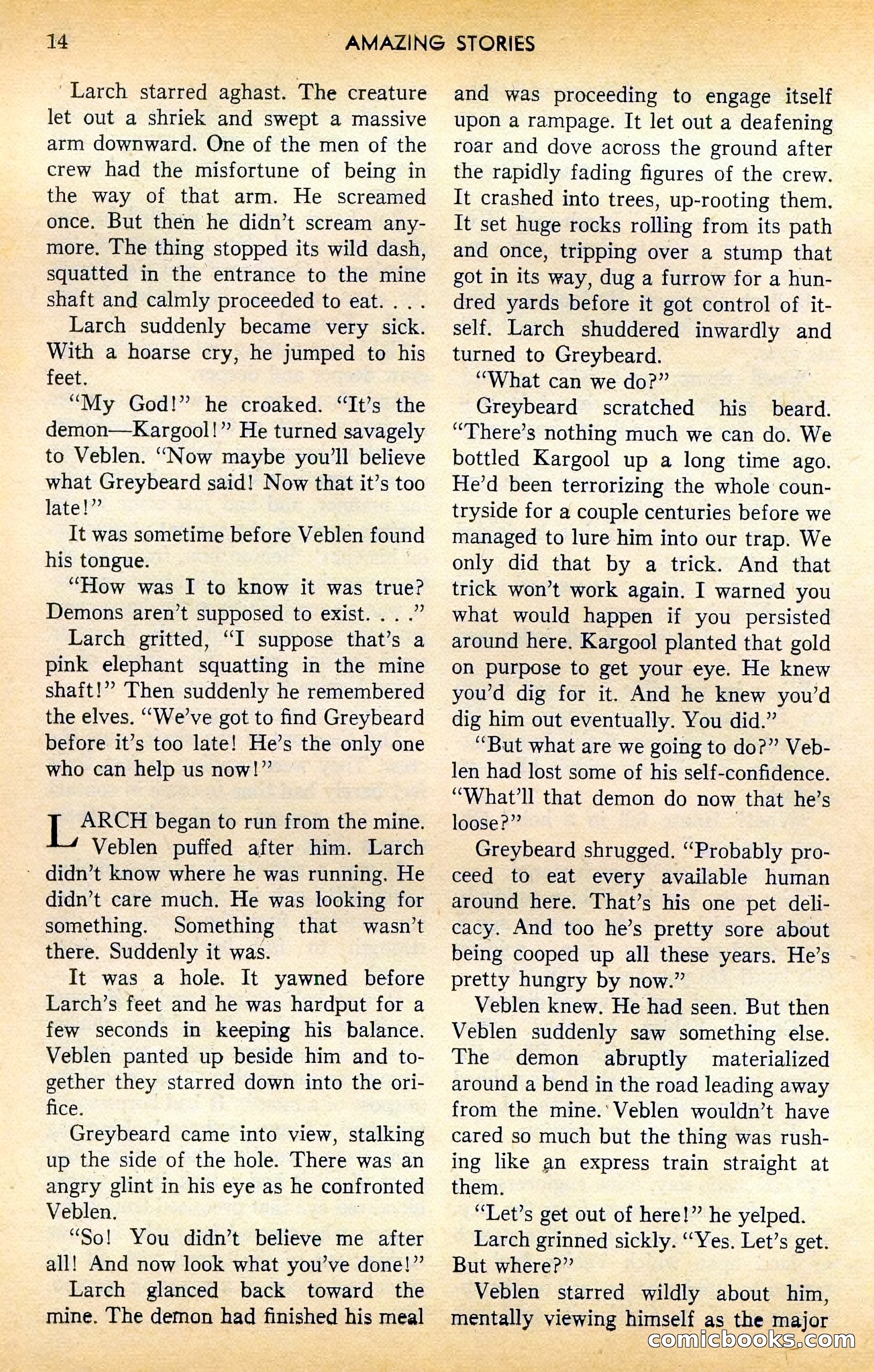 Amazing Stories, August 1948 — page 13 of 161