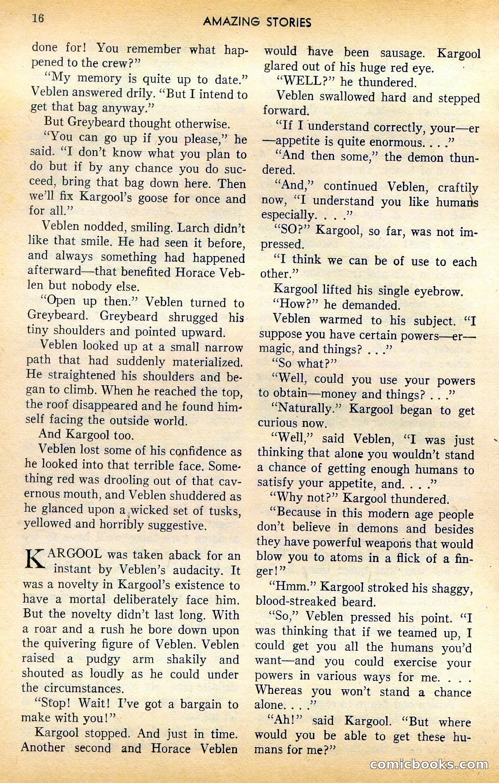 Amazing Stories, August 1948 — page 15 of 161