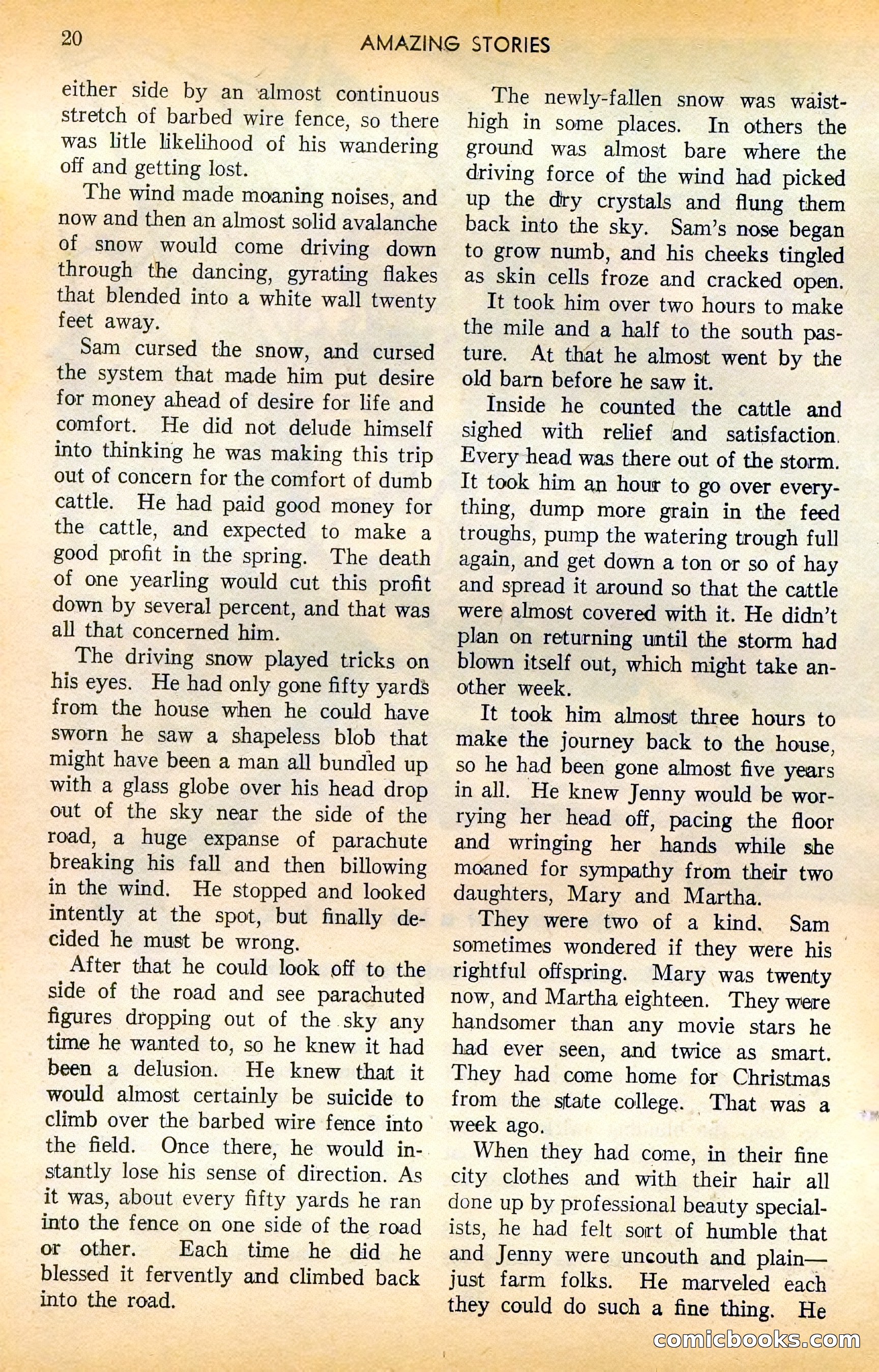 Amazing Stories, August 1948 — page 19 of 161