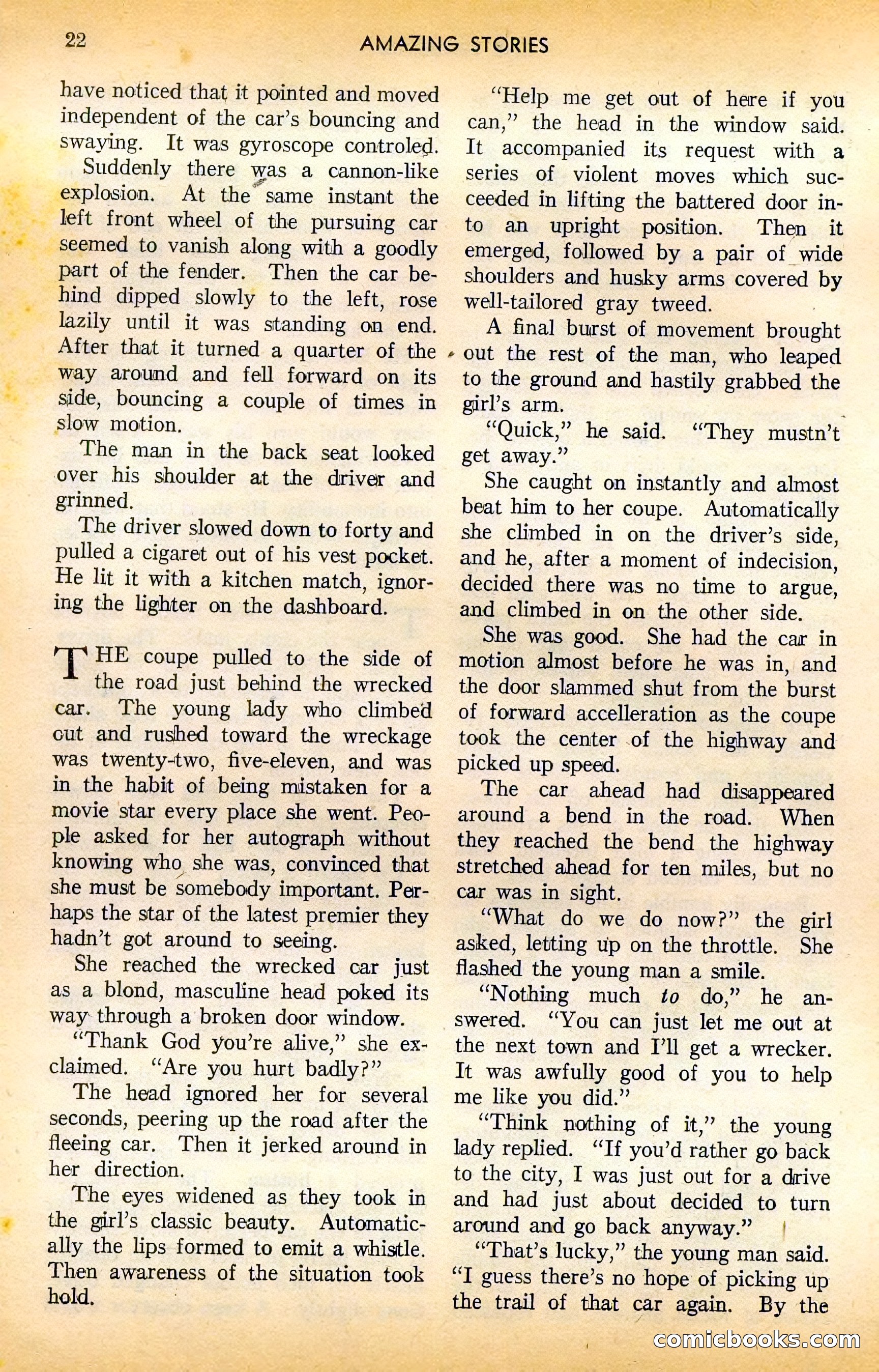 Amazing Stories, August 1948 — page 21 of 161