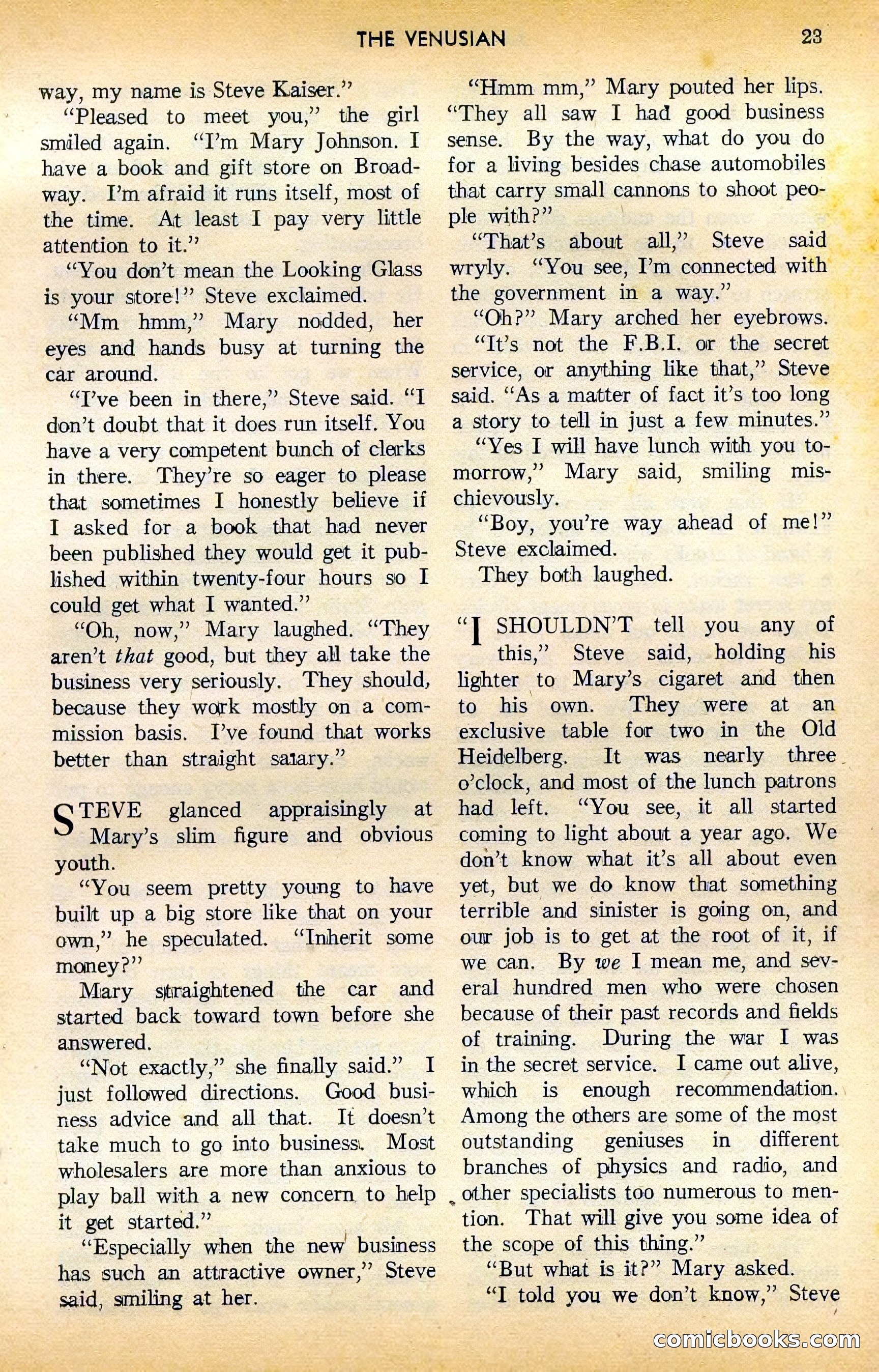 Amazing Stories, August 1948 — page 22 of 161