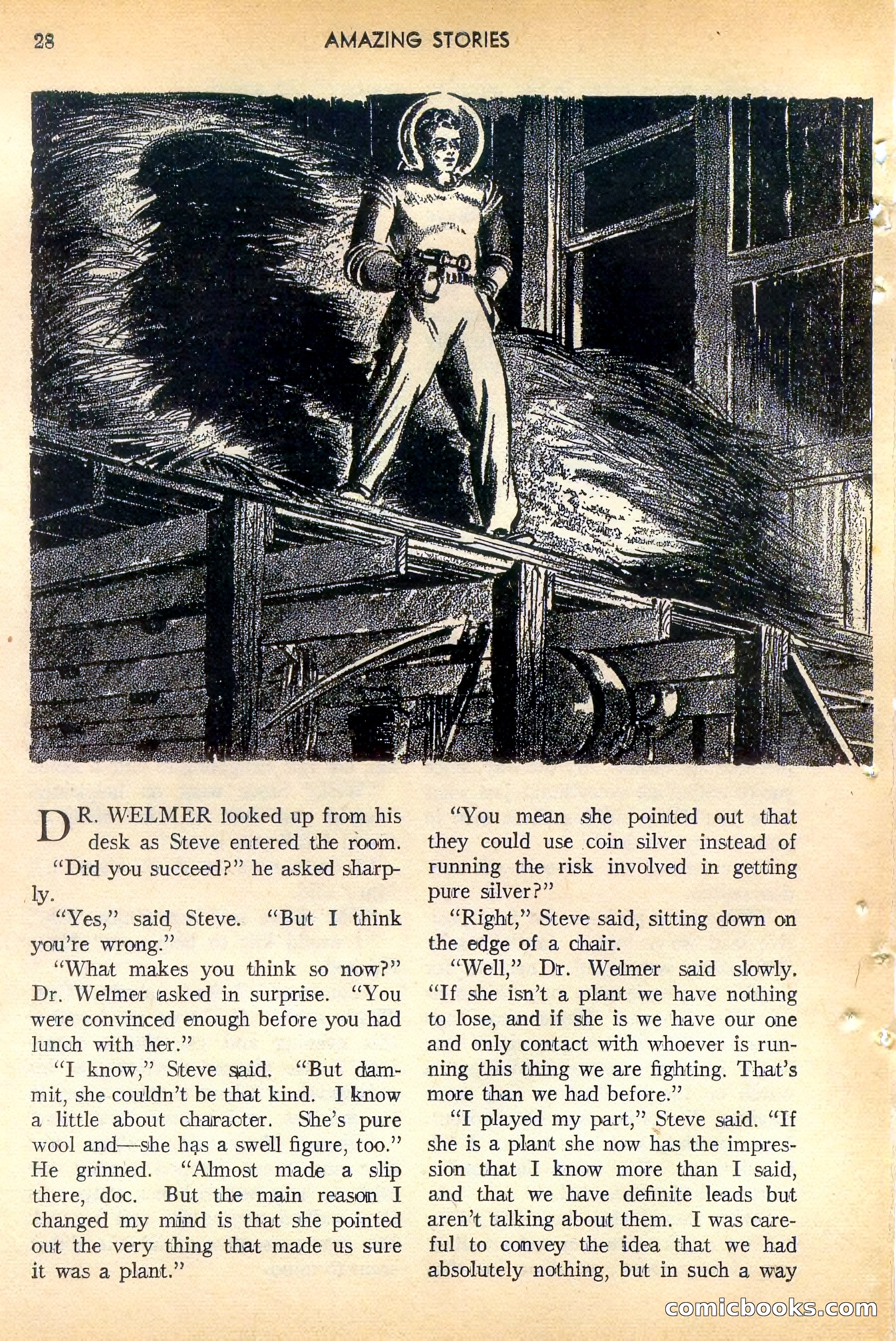 Amazing Stories, August 1948 — page 27 of 161