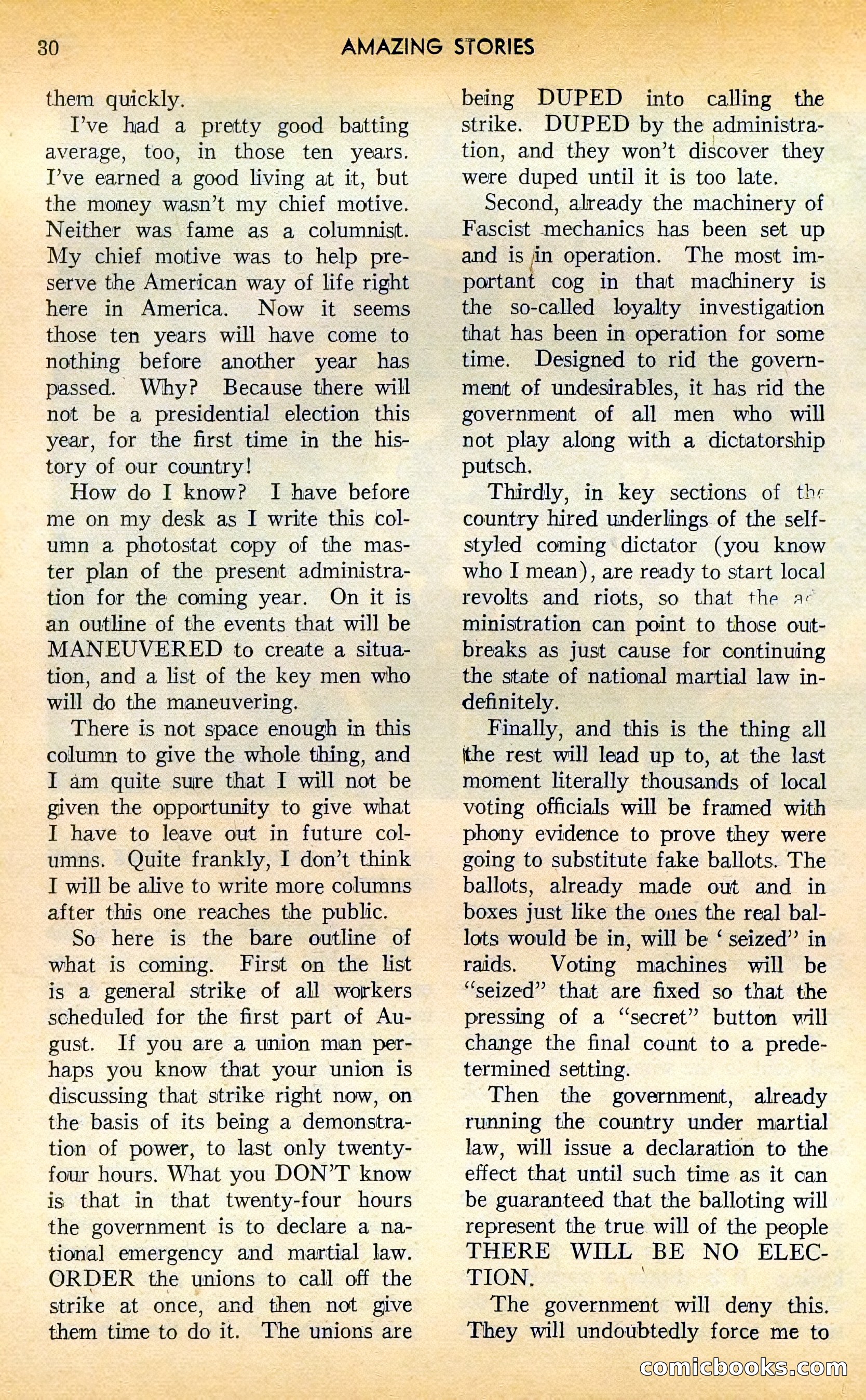 Amazing Stories, August 1948 — page 29 of 161