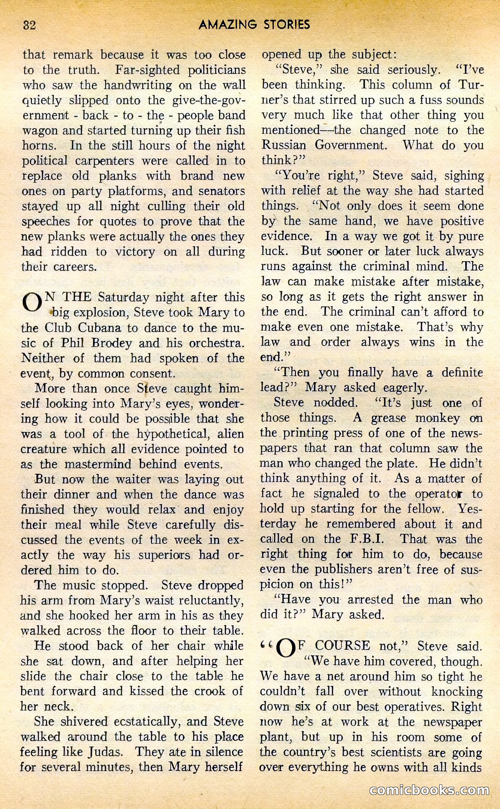 Amazing Stories, August 1948 — page 31 of 161