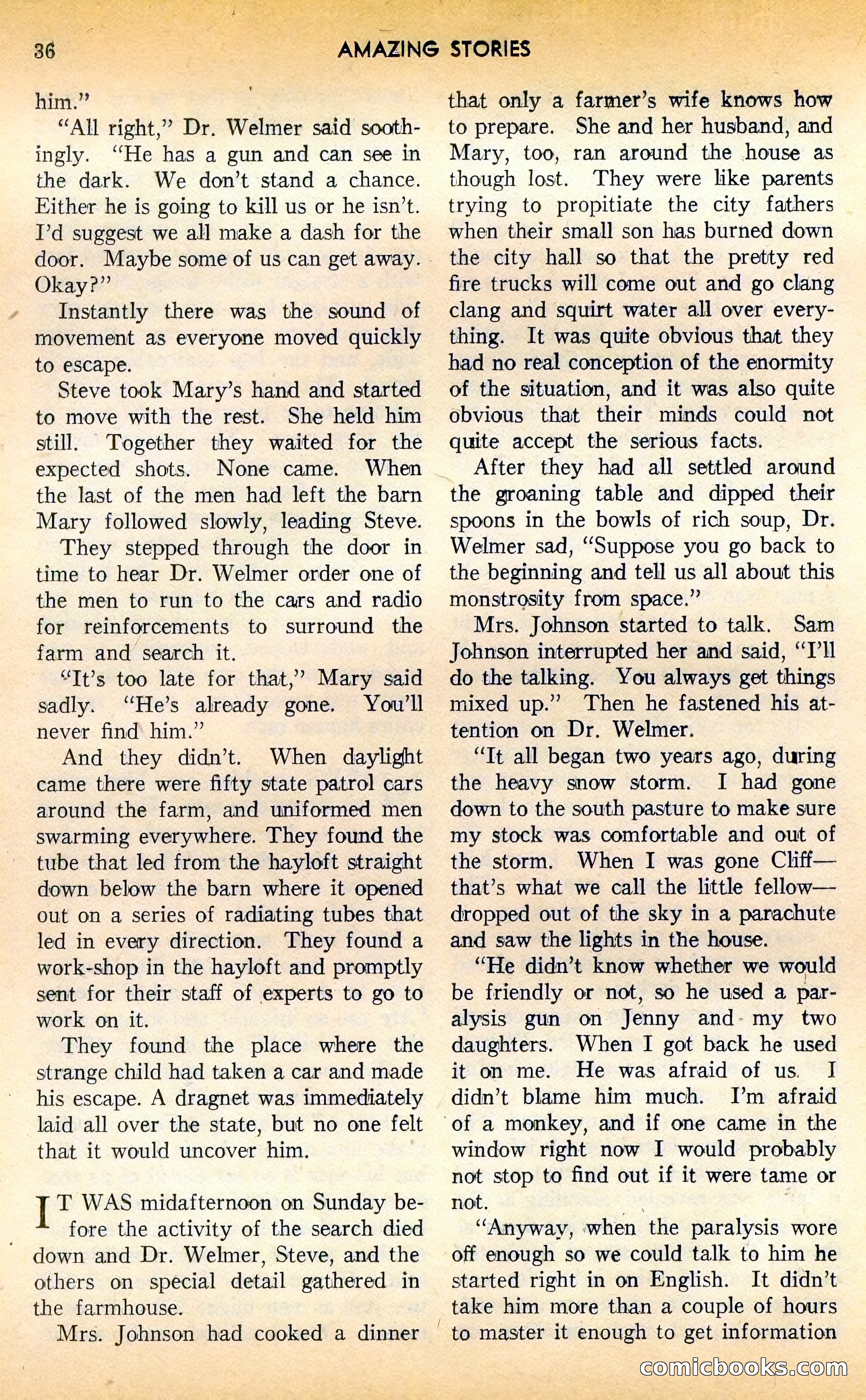 Amazing Stories, August 1948 — page 35 of 161