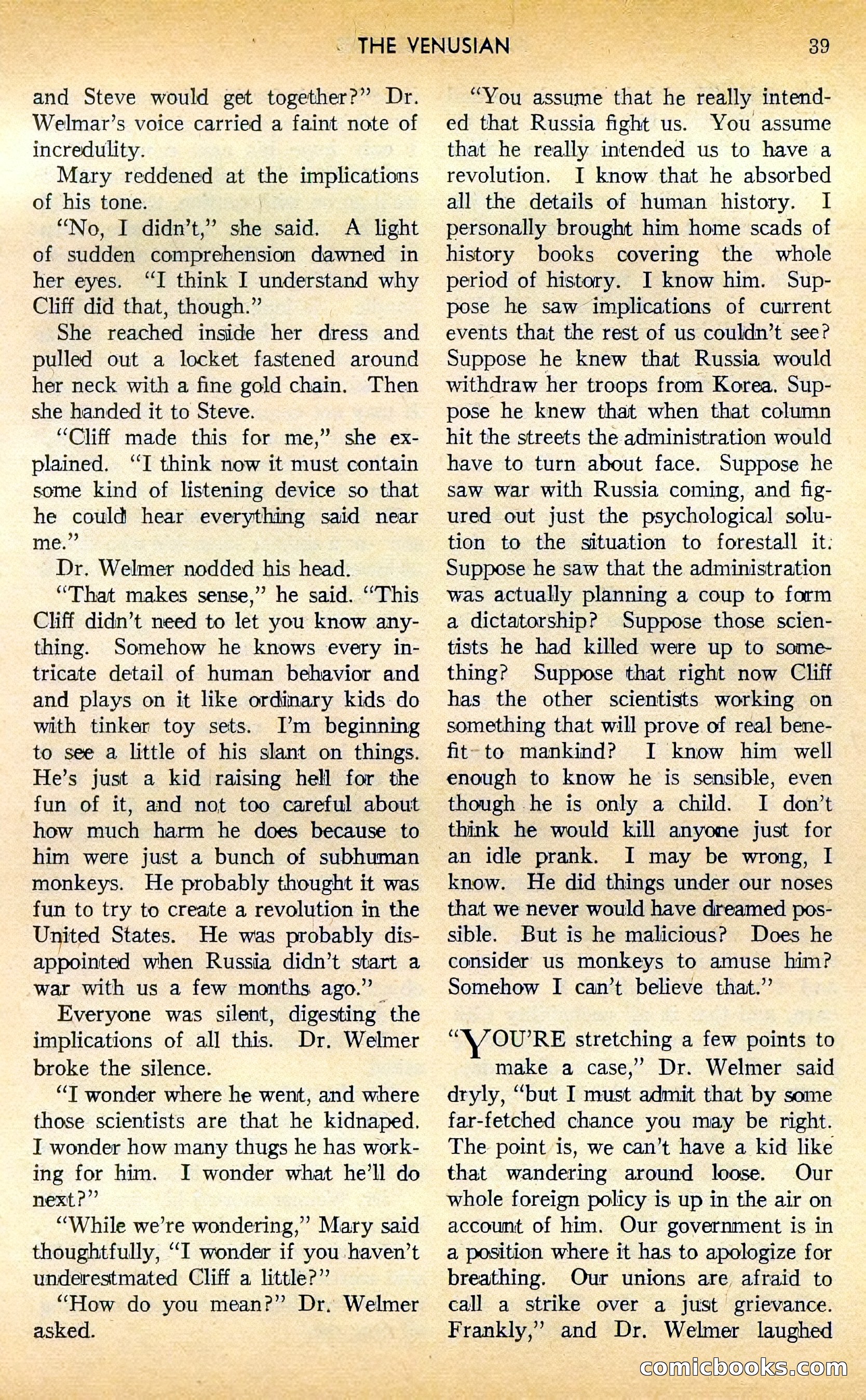 Amazing Stories, August 1948 — page 38 of 161