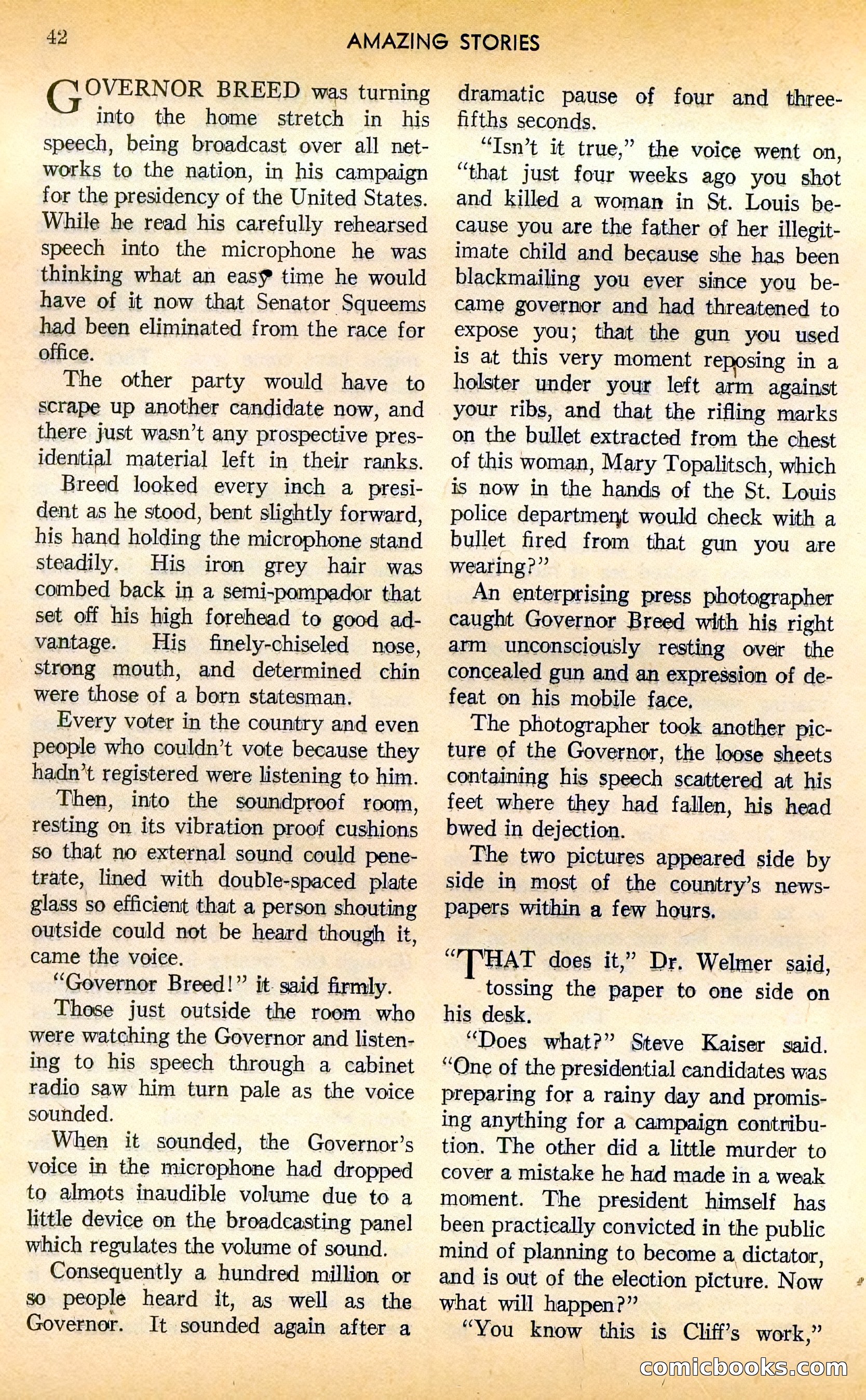 Amazing Stories, August 1948 — page 41 of 161