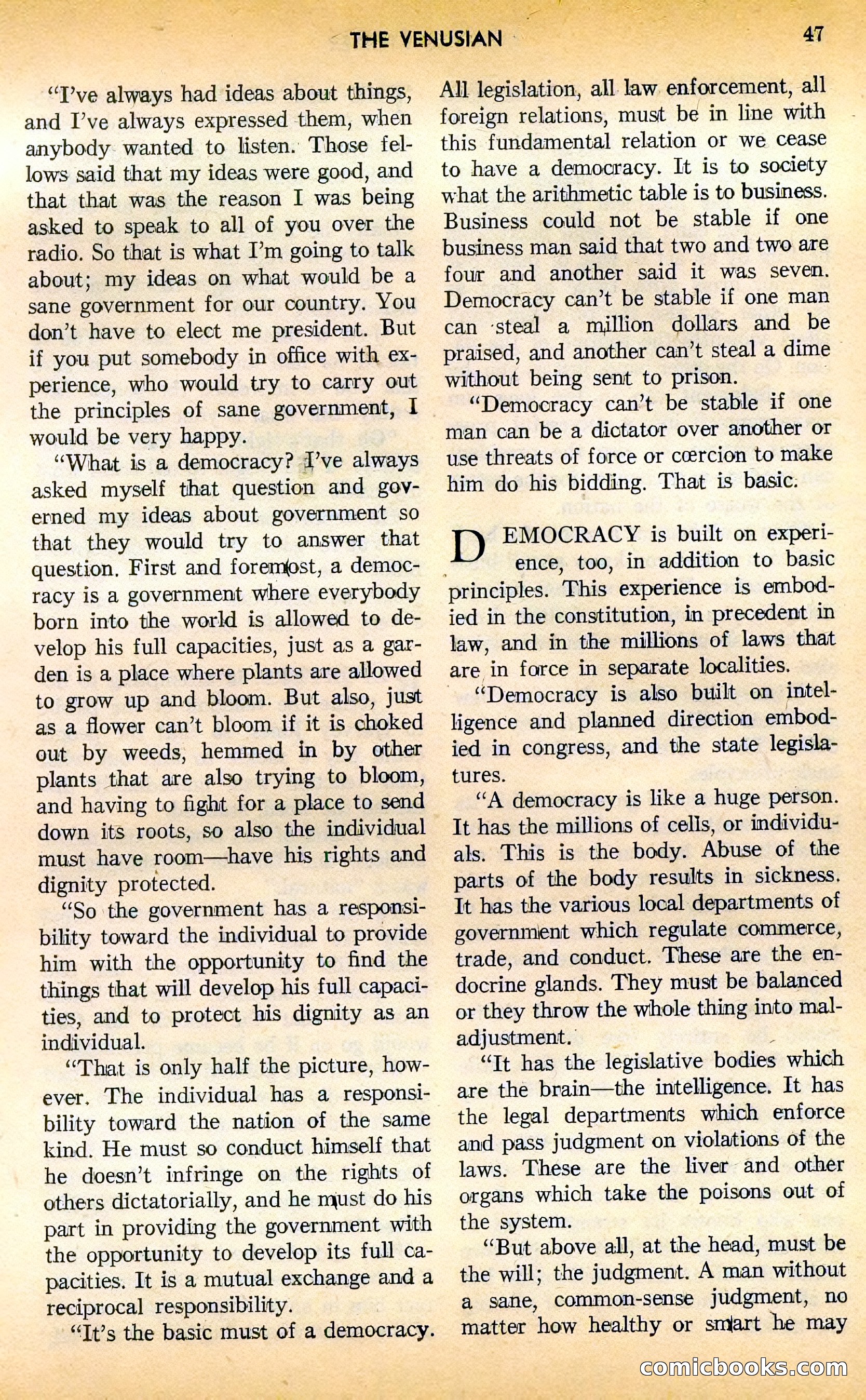 Amazing Stories, August 1948 — page 46 of 161