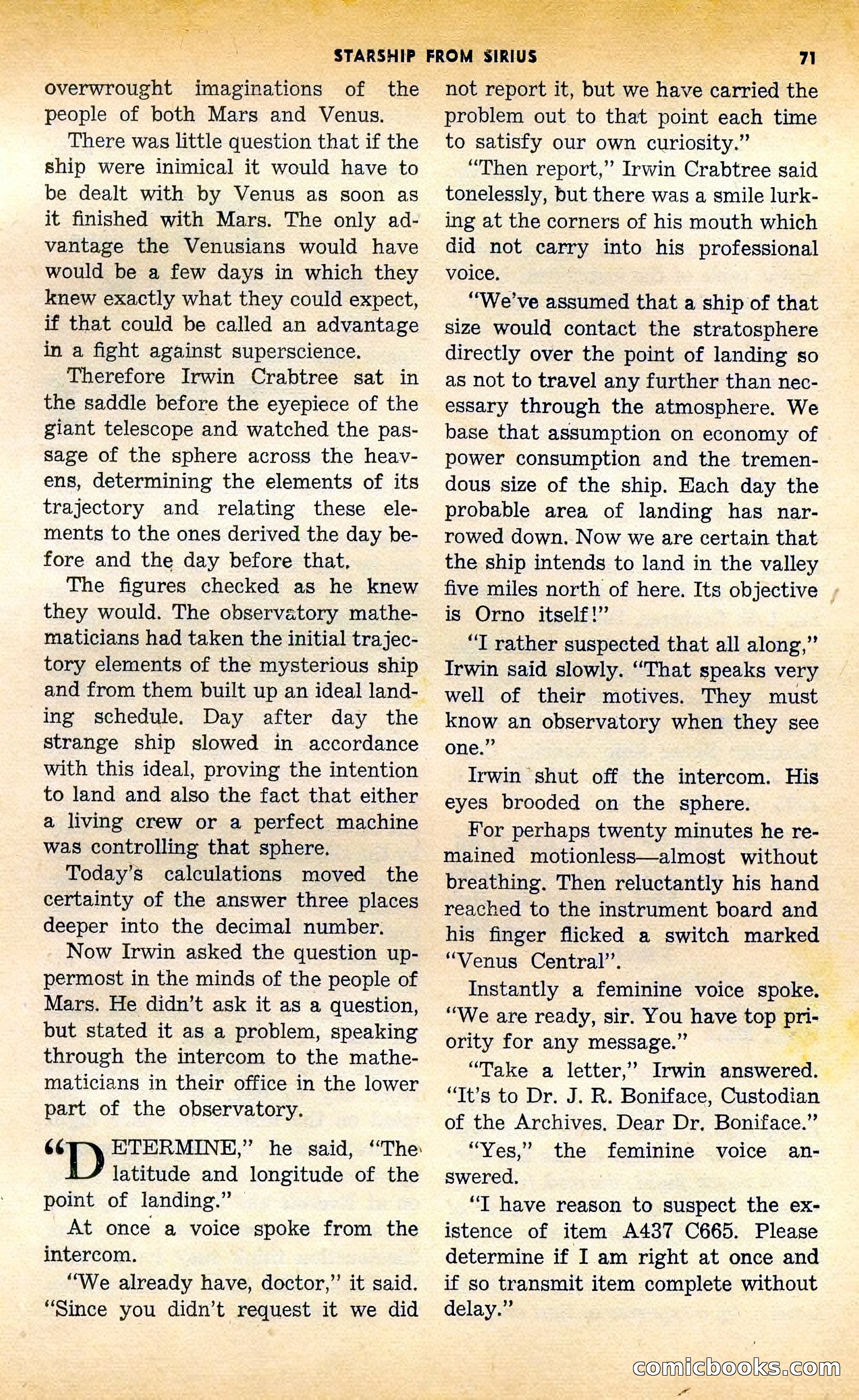 Amazing Stories, August 1948 — page 70 of 161