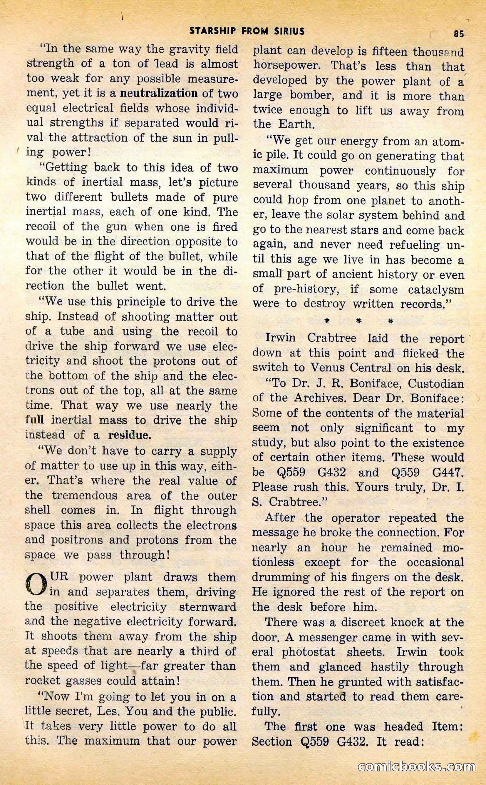Amazing Stories, August 1948 — page 84 of 161