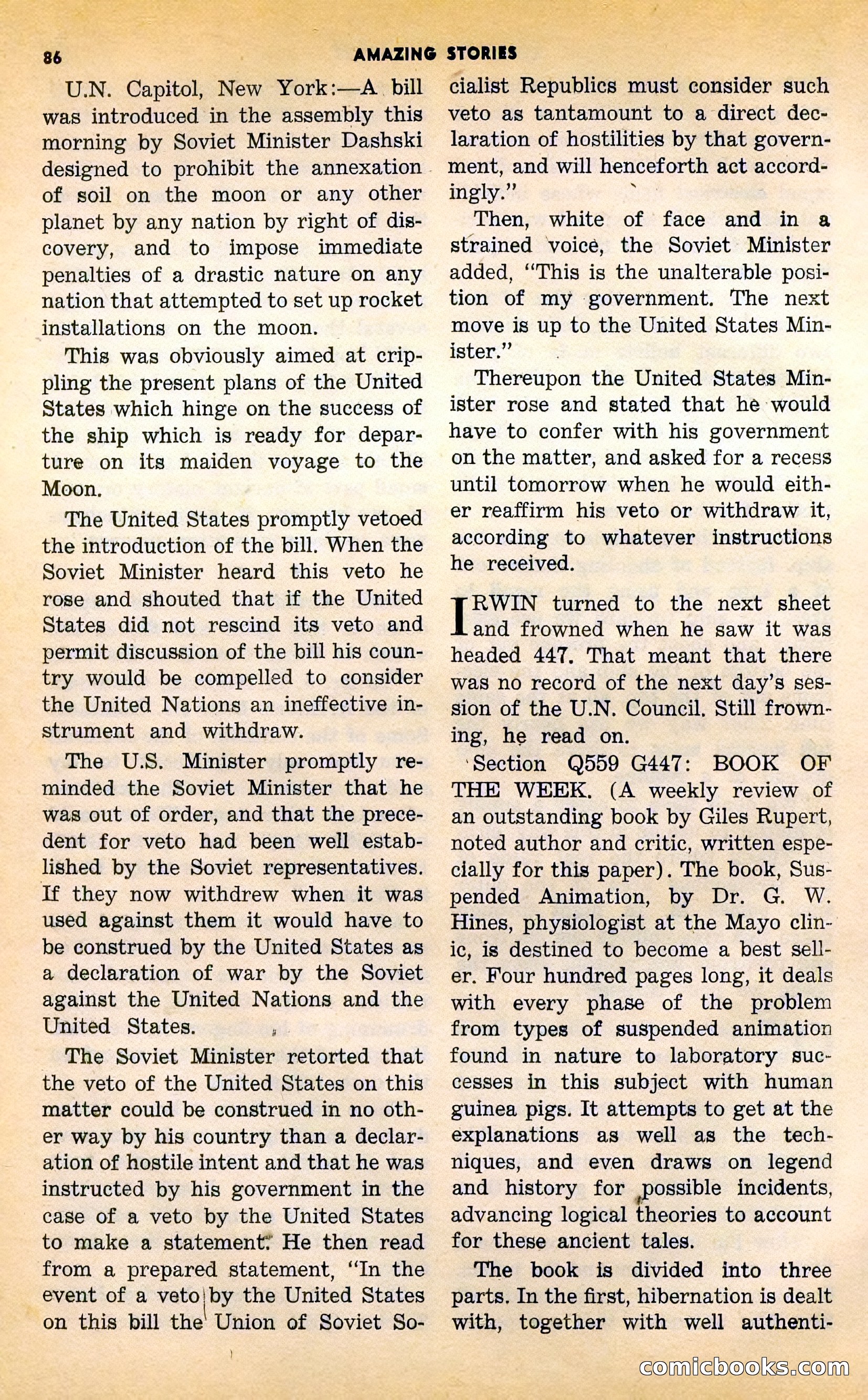 Amazing Stories, August 1948 — page 85 of 161