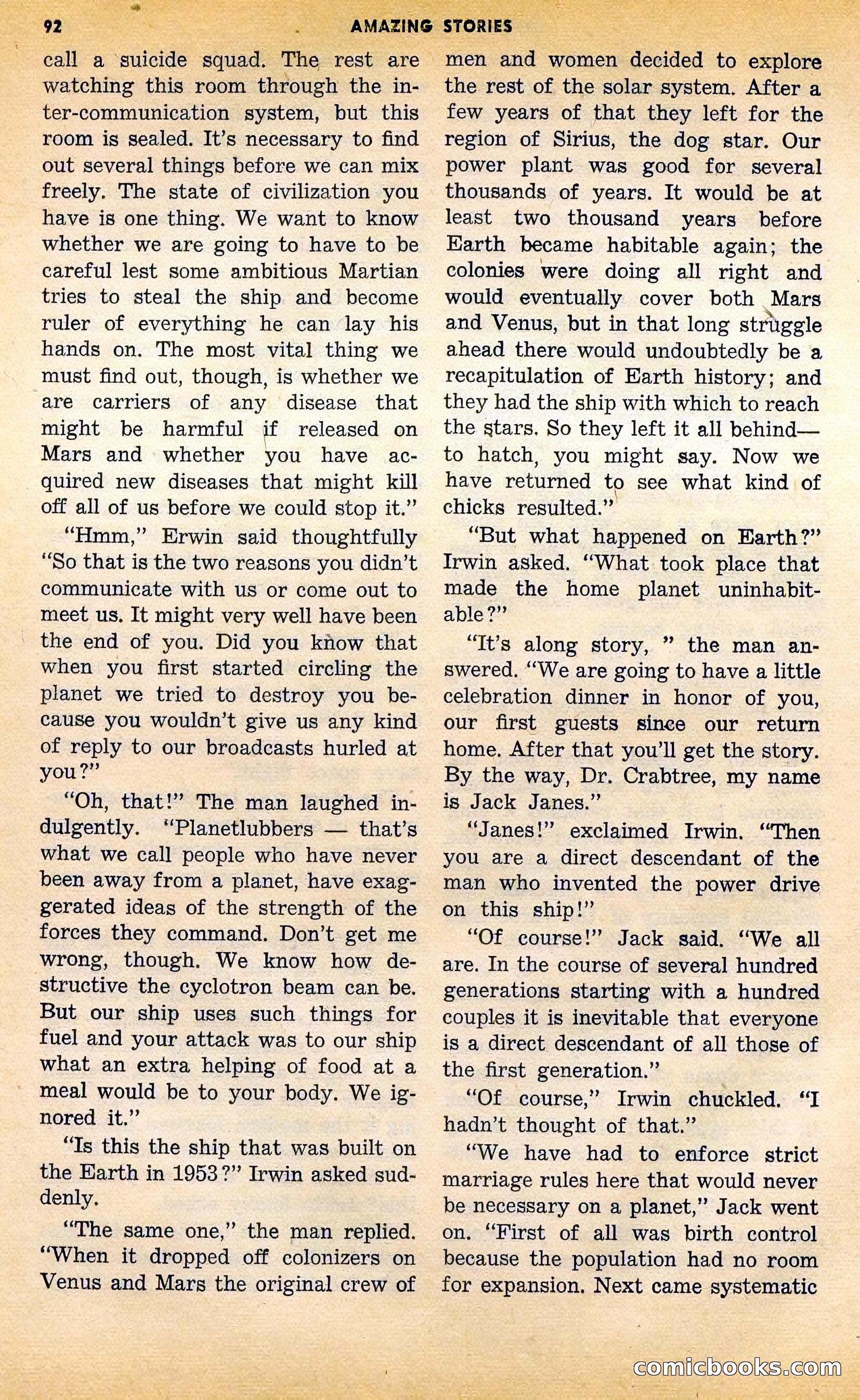 Amazing Stories, August 1948 — page 91 of 161