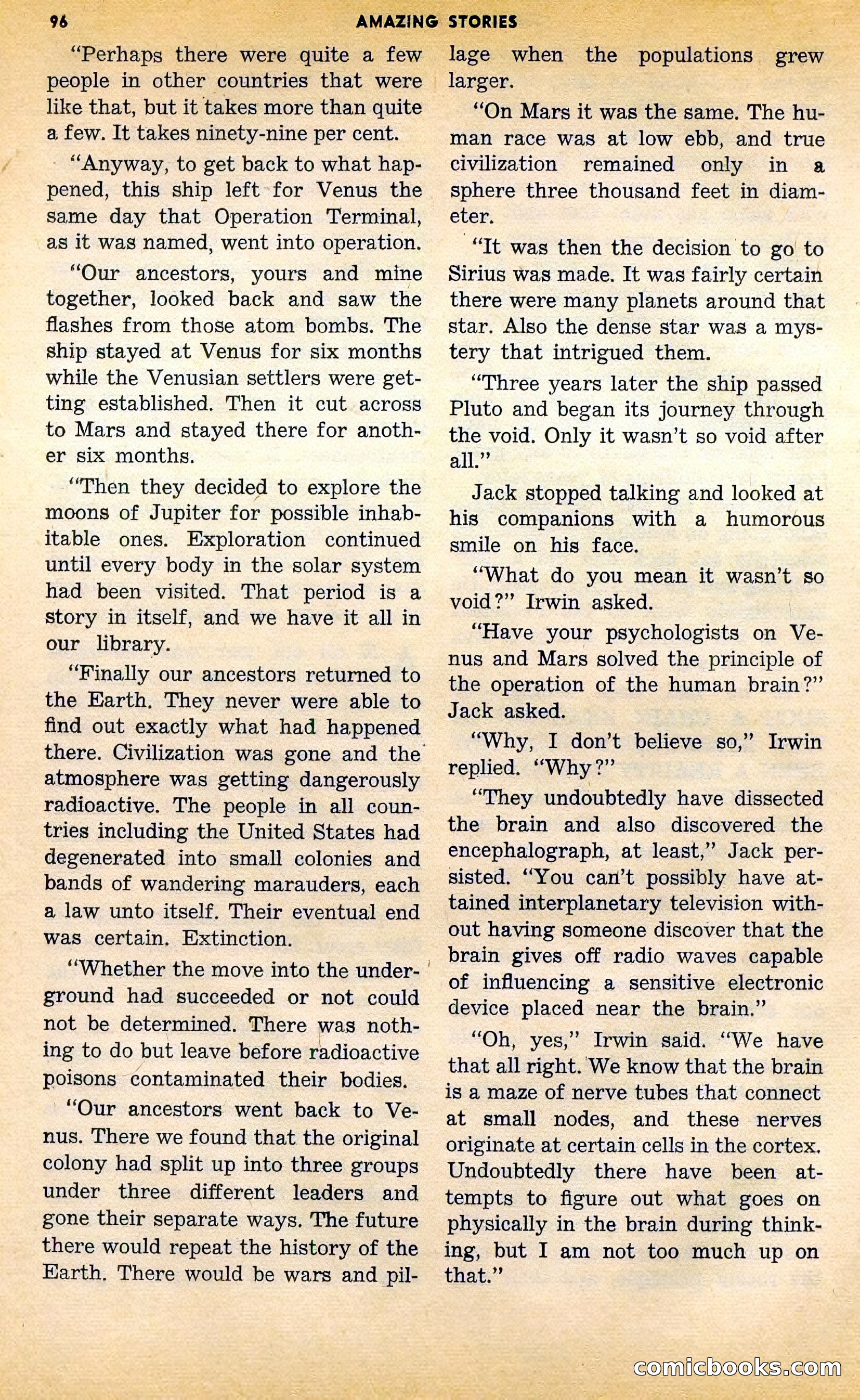 Amazing Stories, August 1948 — page 95 of 161