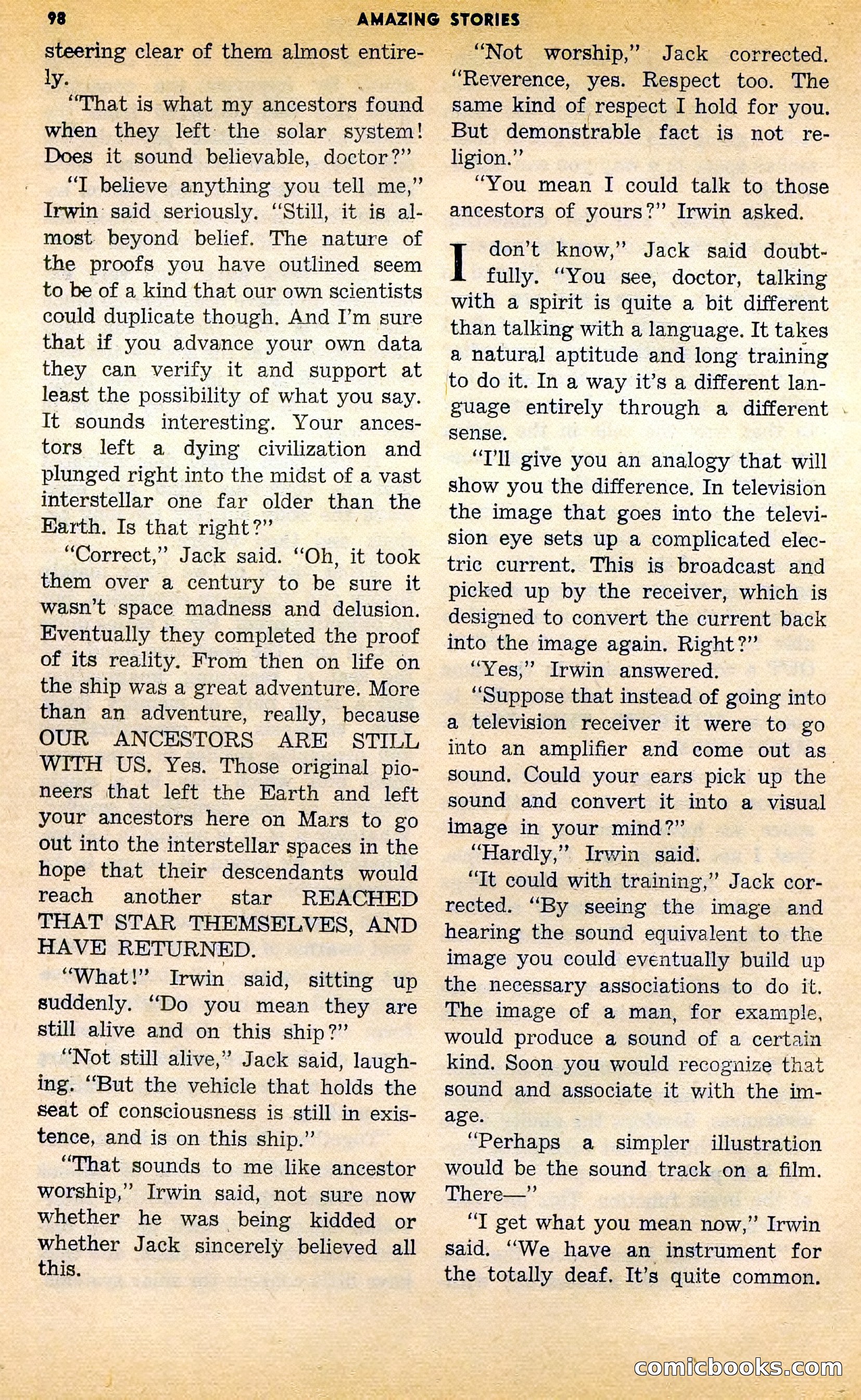 Amazing Stories, August 1948 — page 97 of 161