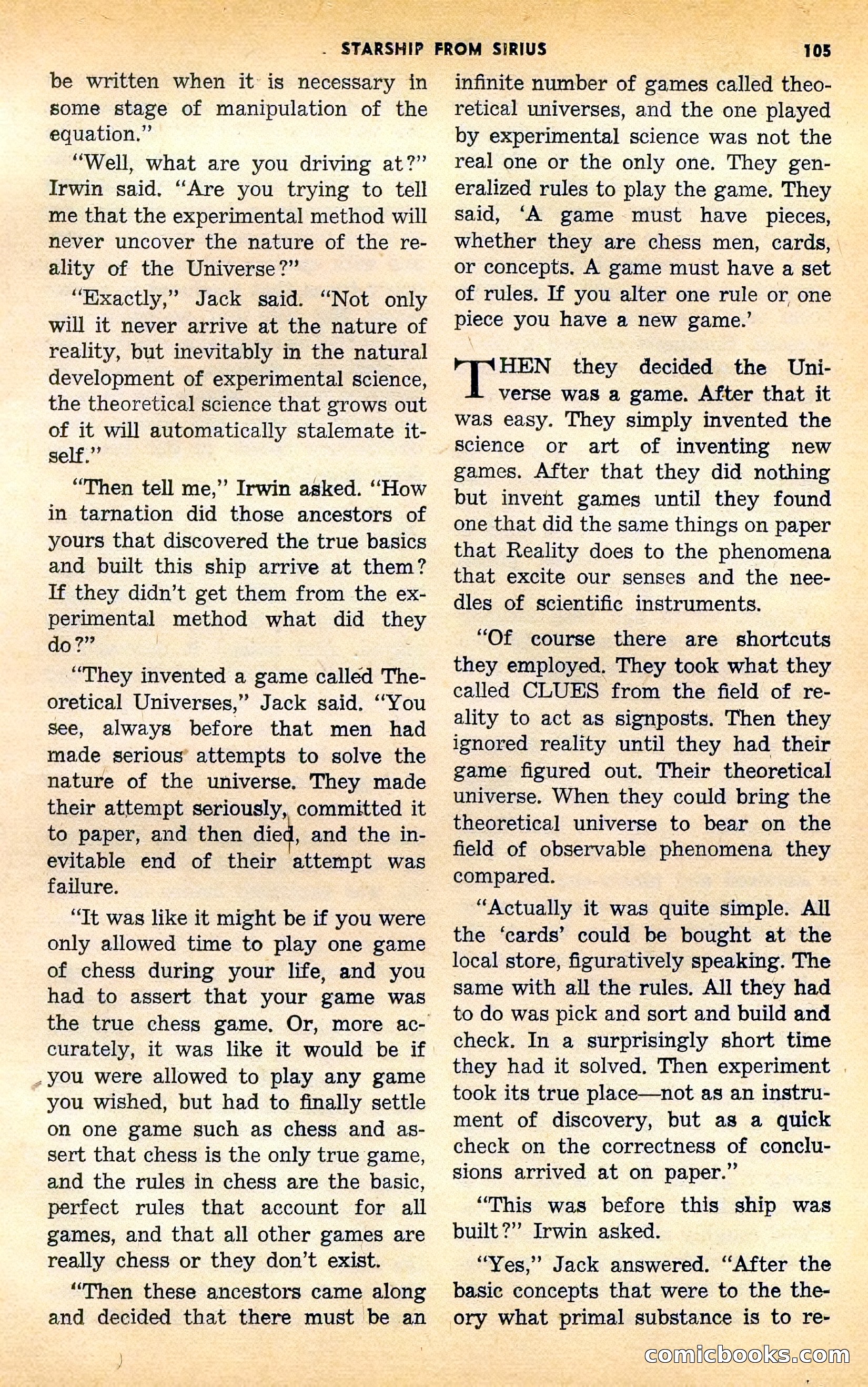 Amazing Stories, August 1948 — page 104 of 161