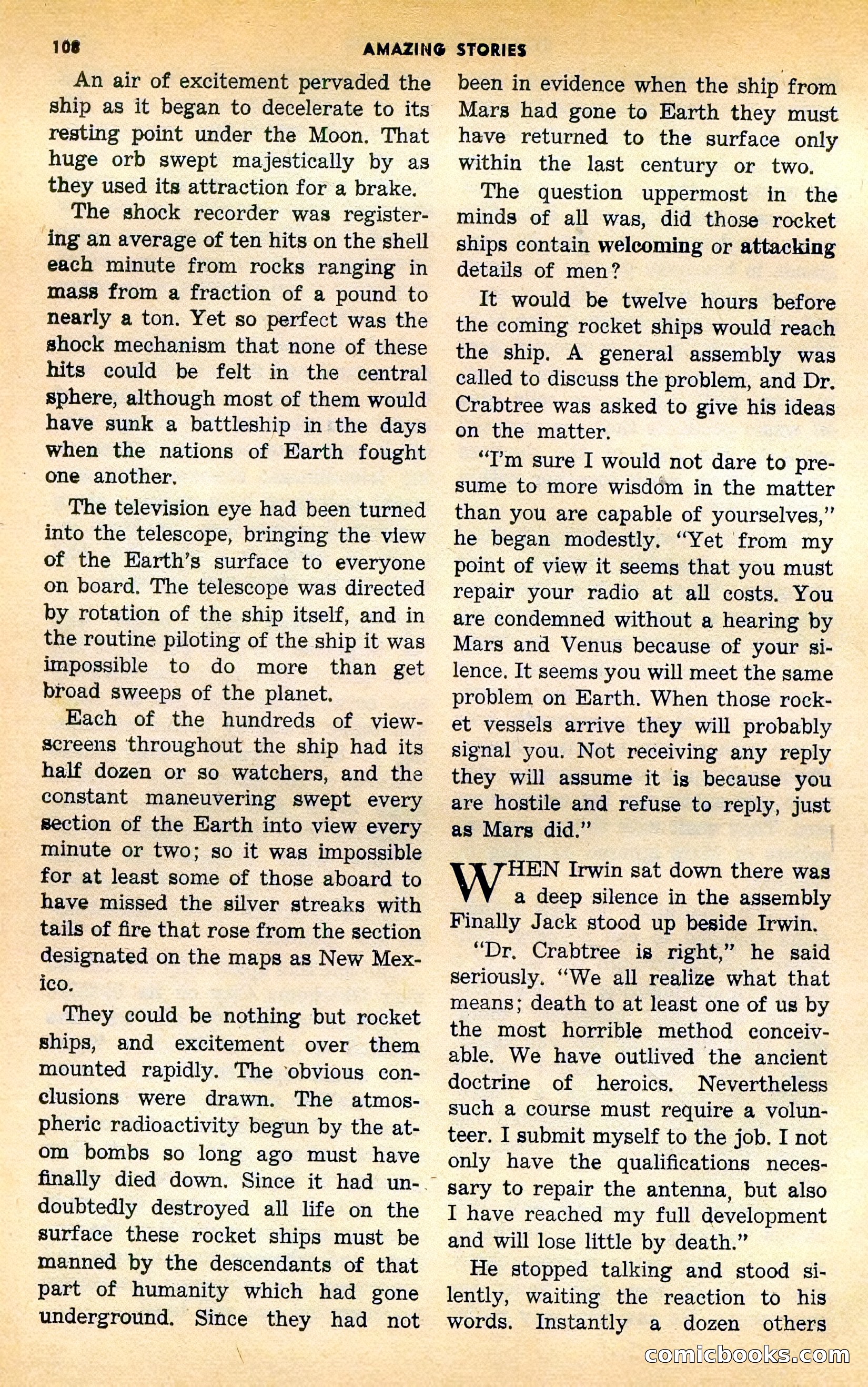 Amazing Stories, August 1948 — page 107 of 161