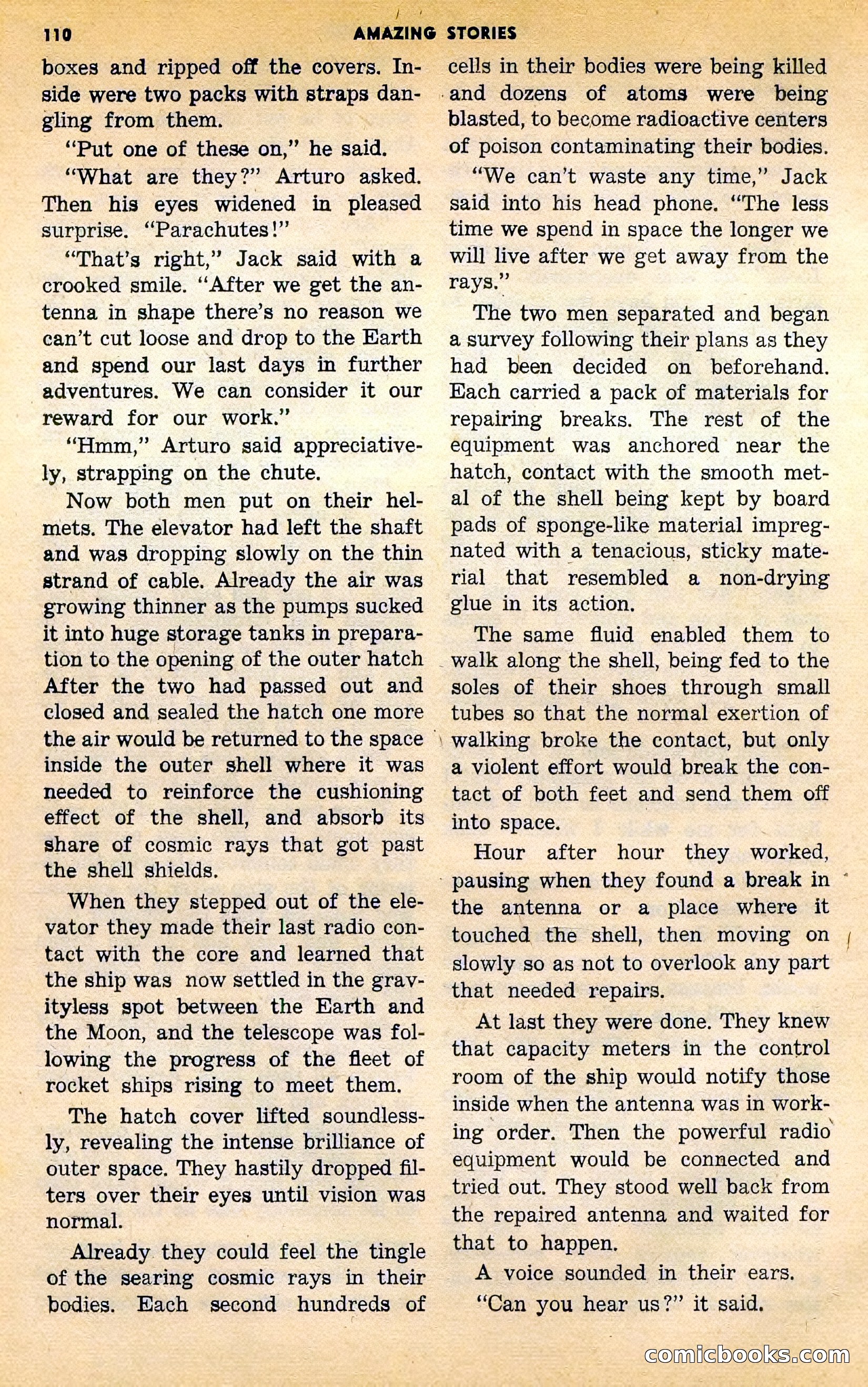 Amazing Stories, August 1948 — page 109 of 161