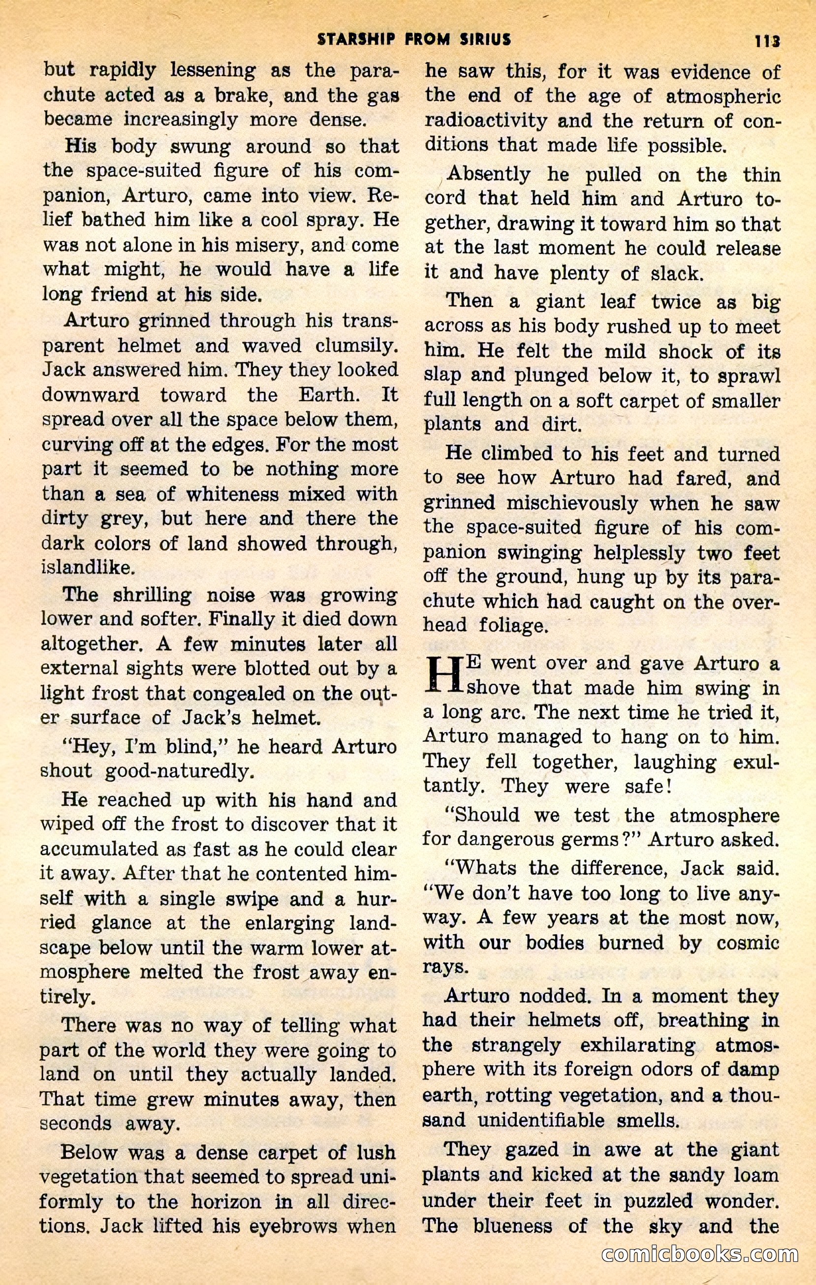 Amazing Stories, August 1948 — page 112 of 161