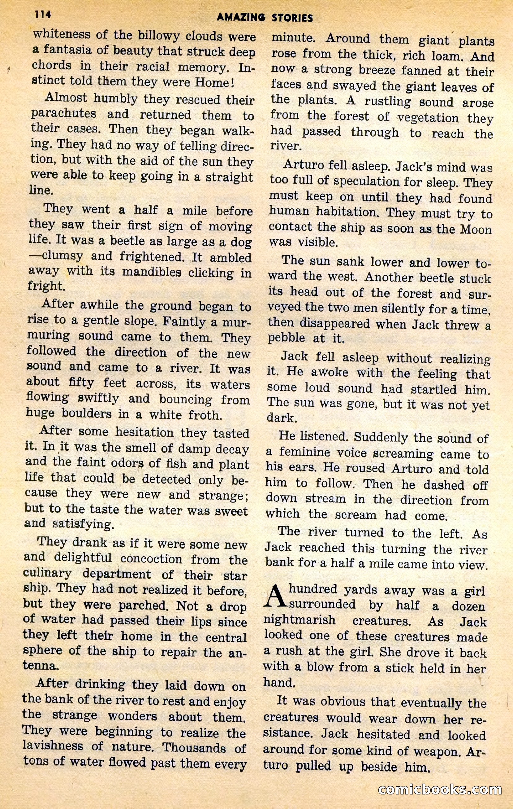 Amazing Stories, August 1948 — page 113 of 161