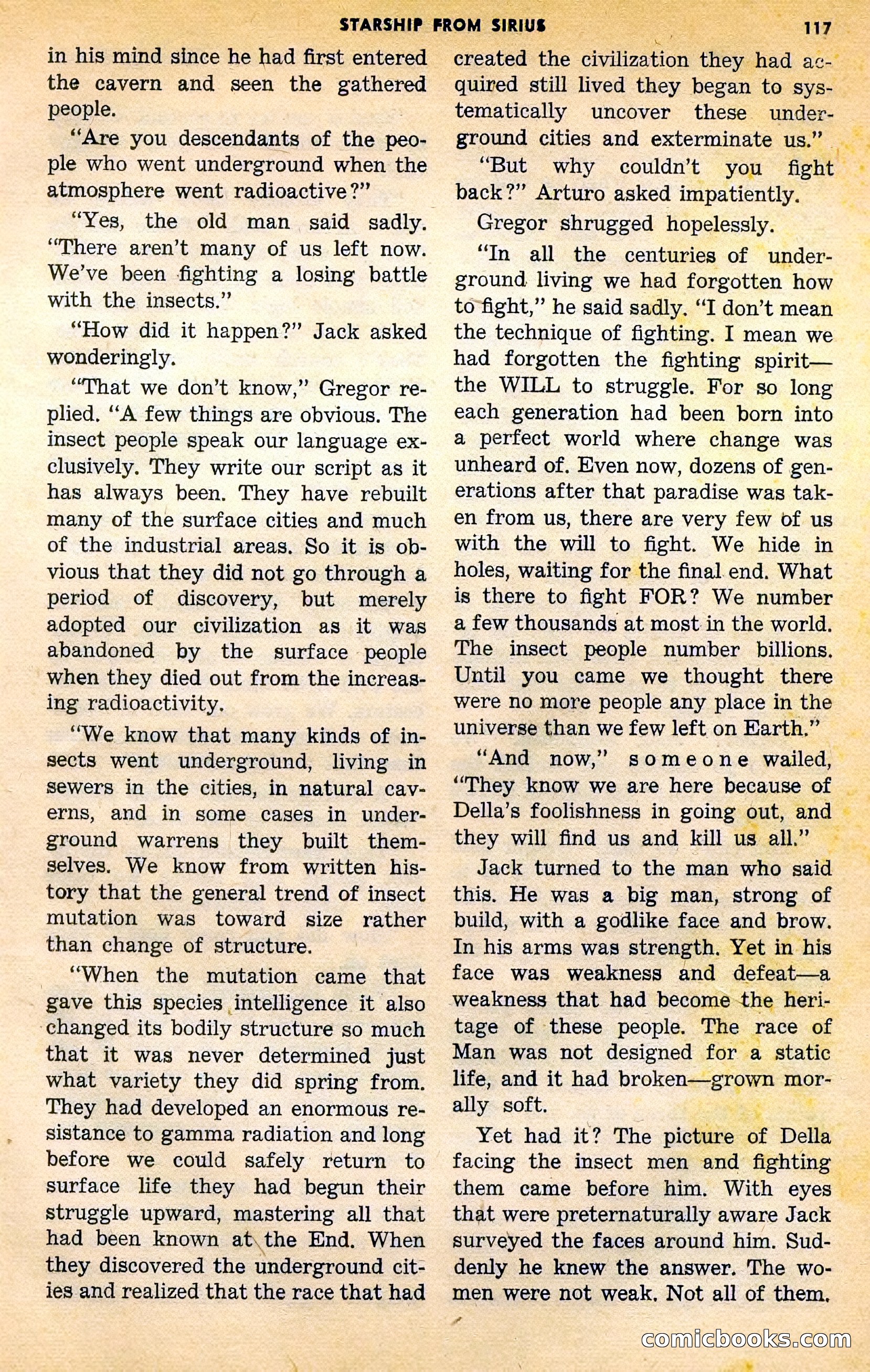 Amazing Stories, August 1948 — page 116 of 161
