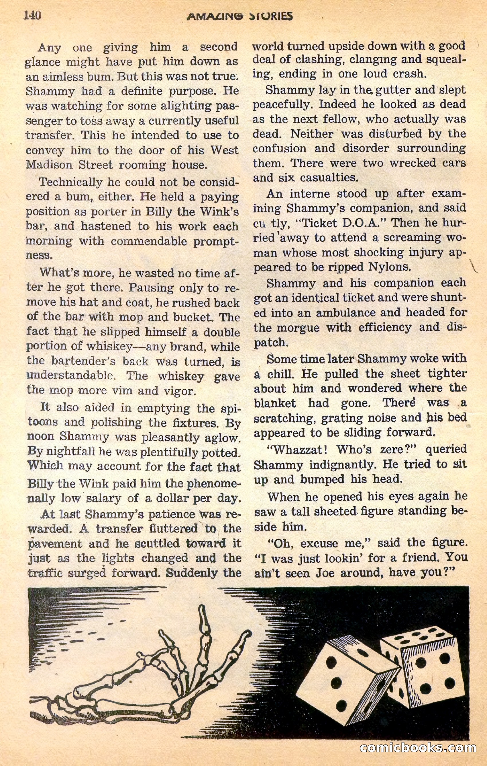 Amazing Stories, August 1948 — page 139 of 161