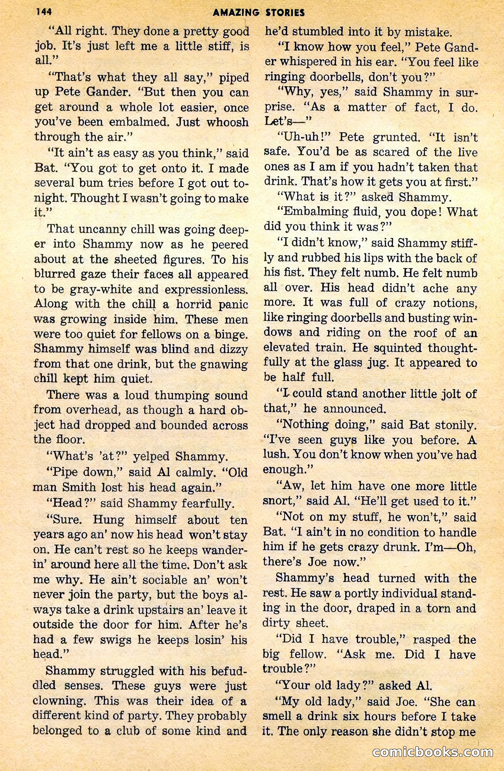 Amazing Stories, August 1948 — page 143 of 161