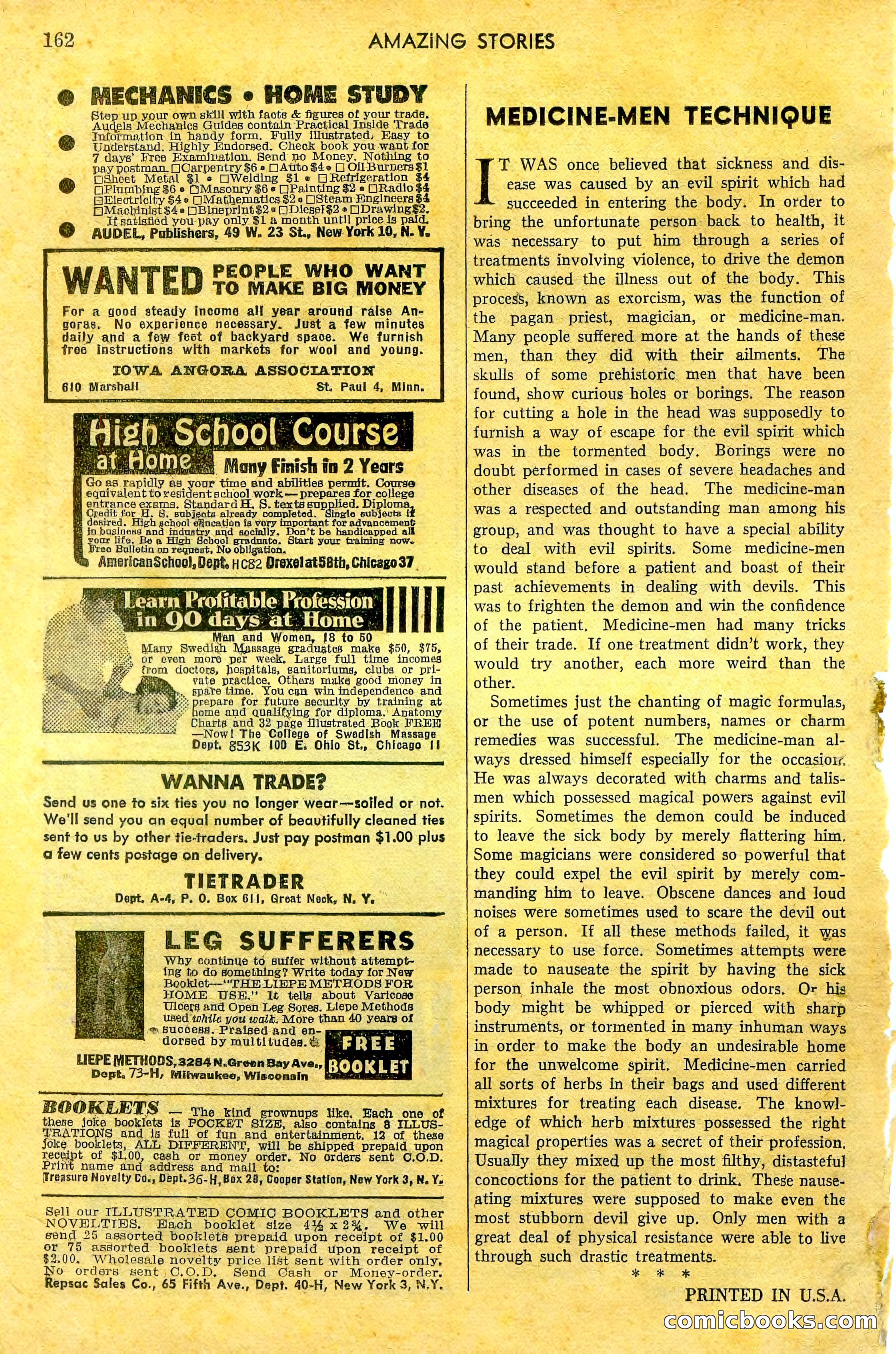 Amazing Stories, August 1948 — page 161 of 161
