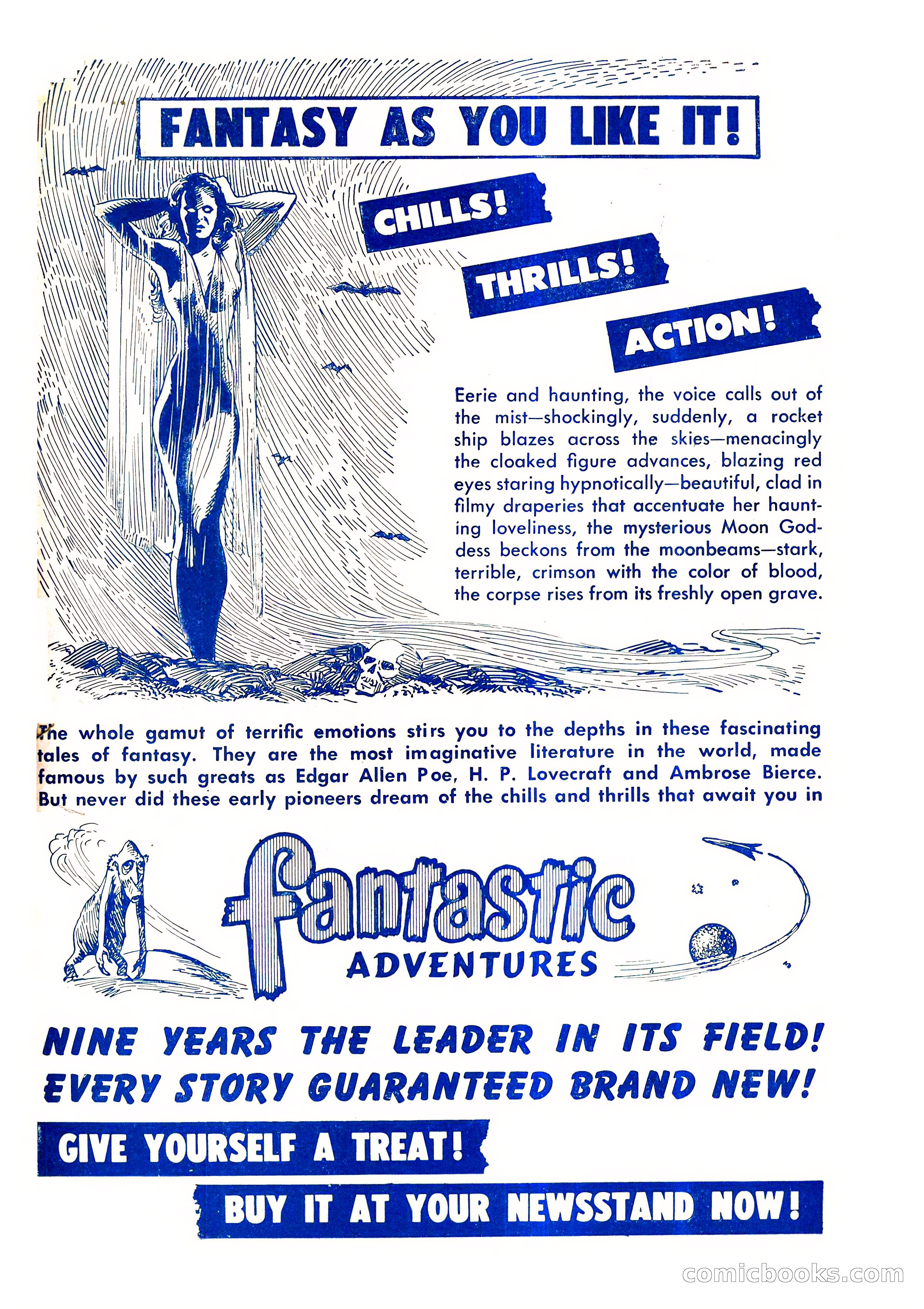 Amazing Stories, July 1949 — page 2 of 149