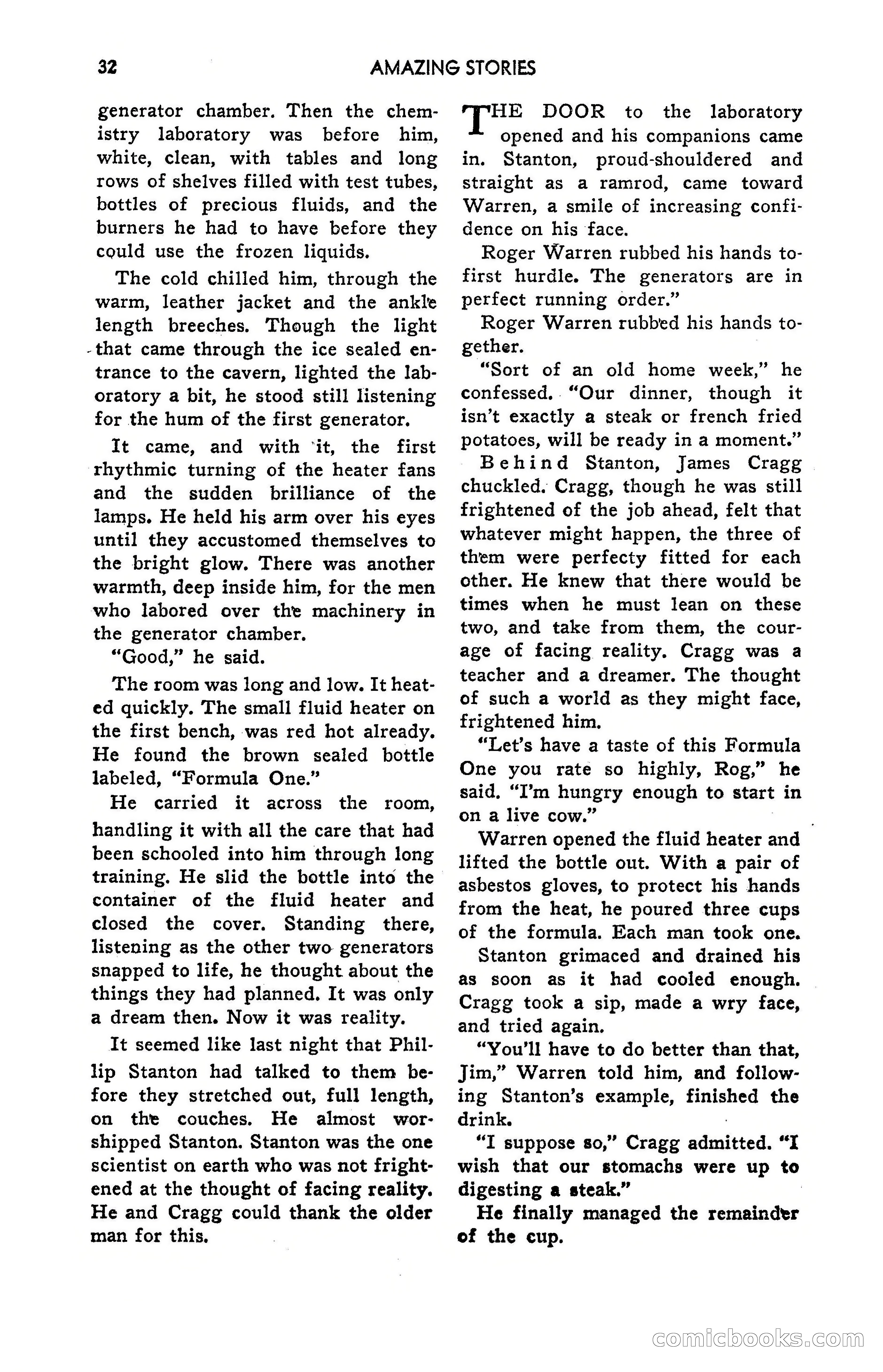 Amazing Stories, July 1949 — page 32 of 149