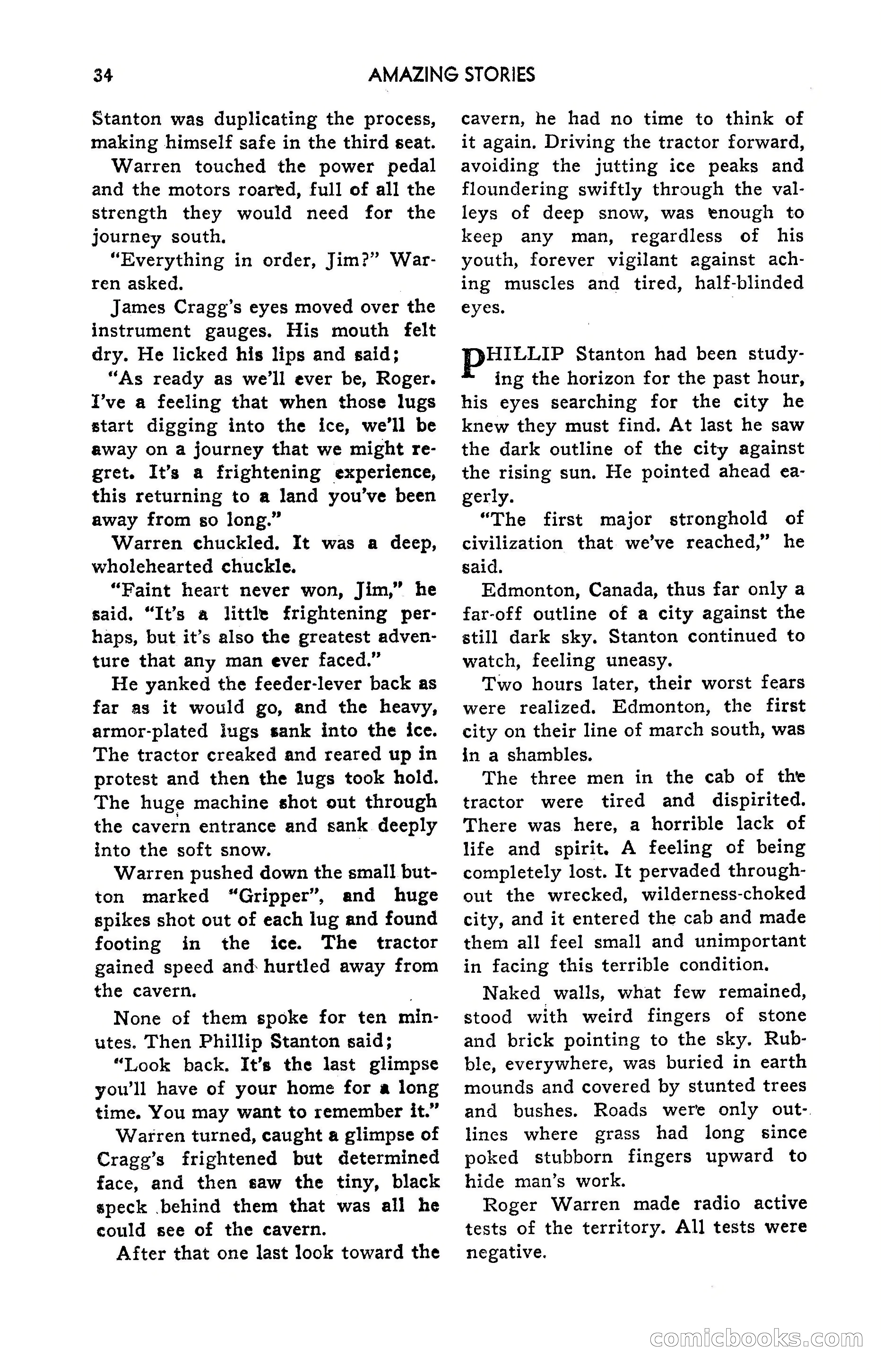 Amazing Stories, July 1949 — page 34 of 149