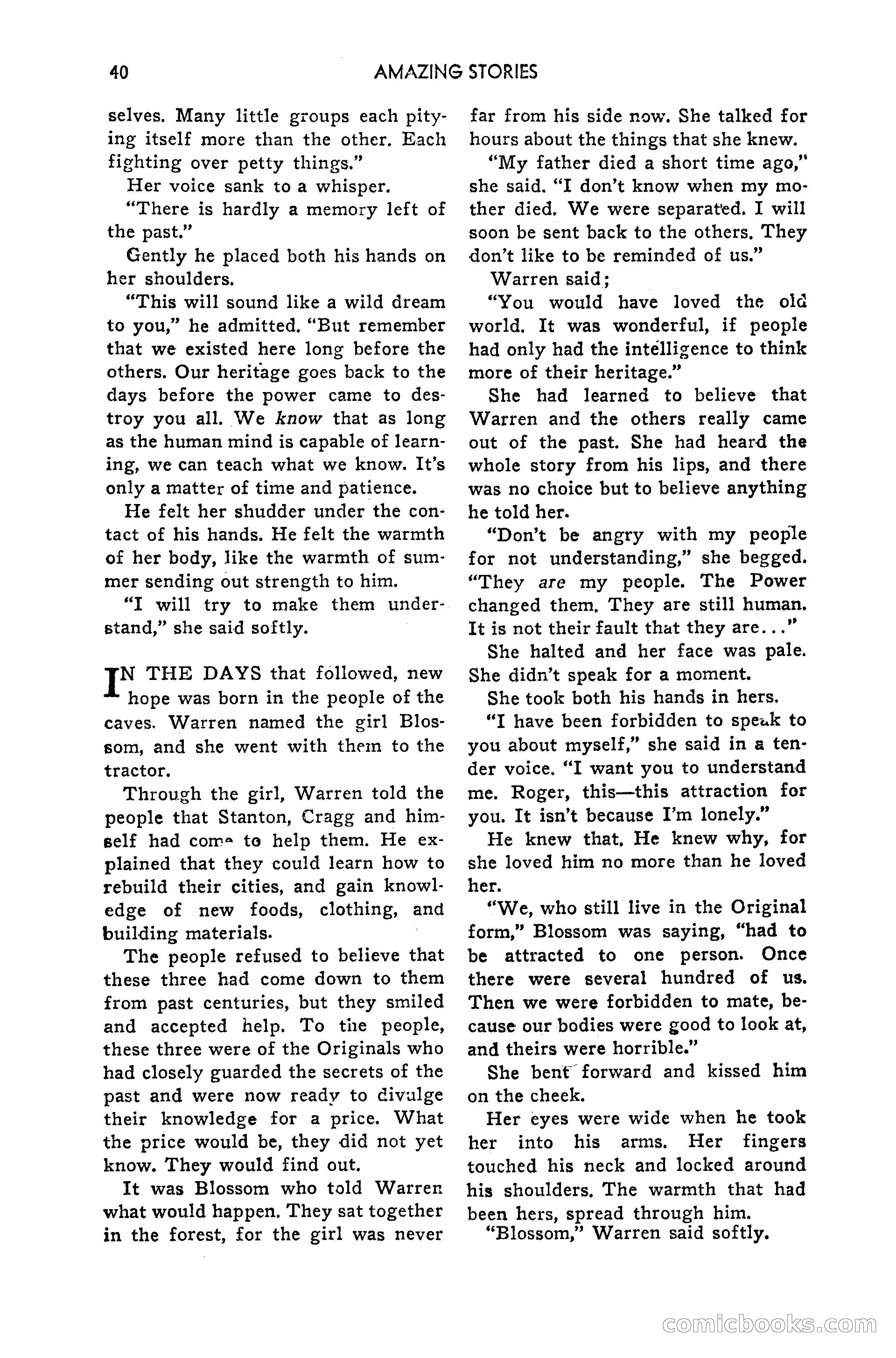 Amazing Stories, July 1949 — page 40 of 149